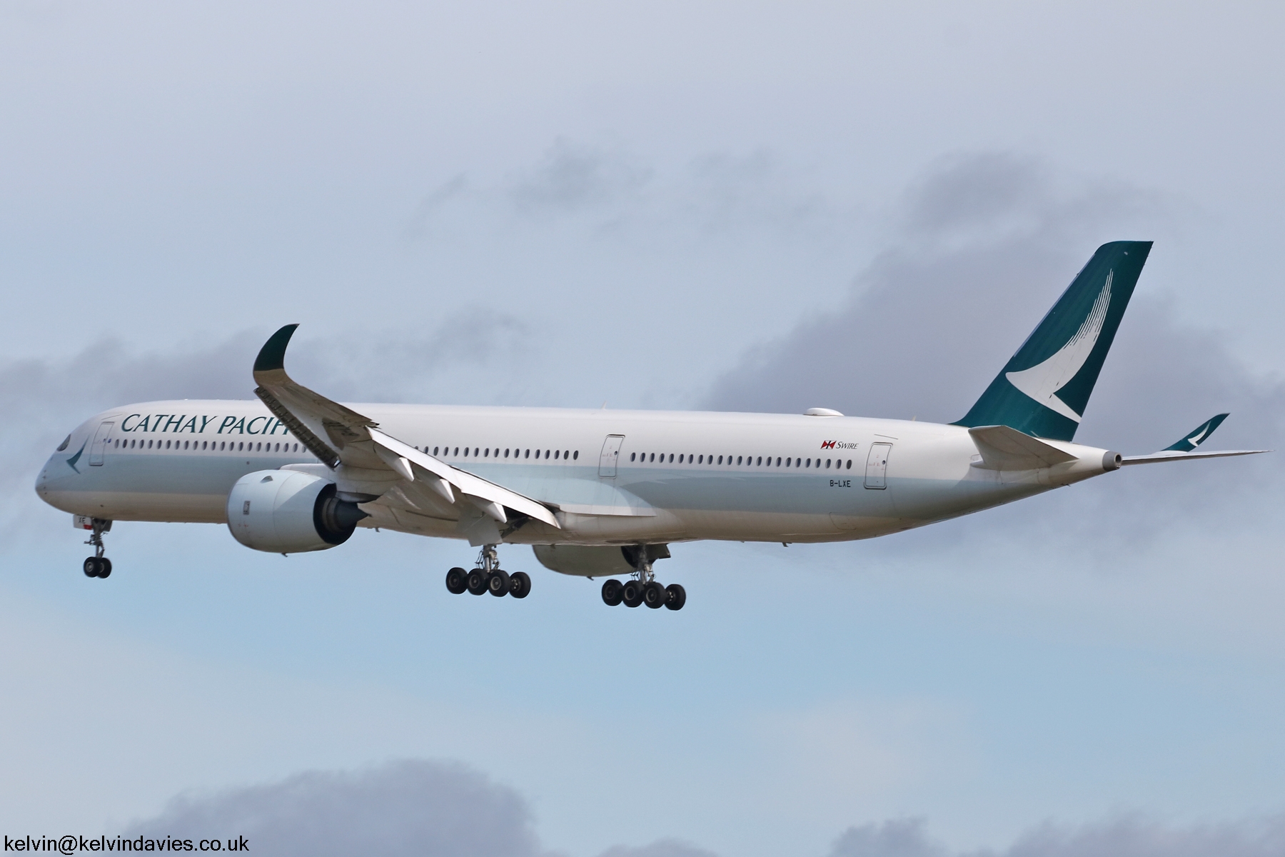 Cathay Pacific Airways A350 B-LXE