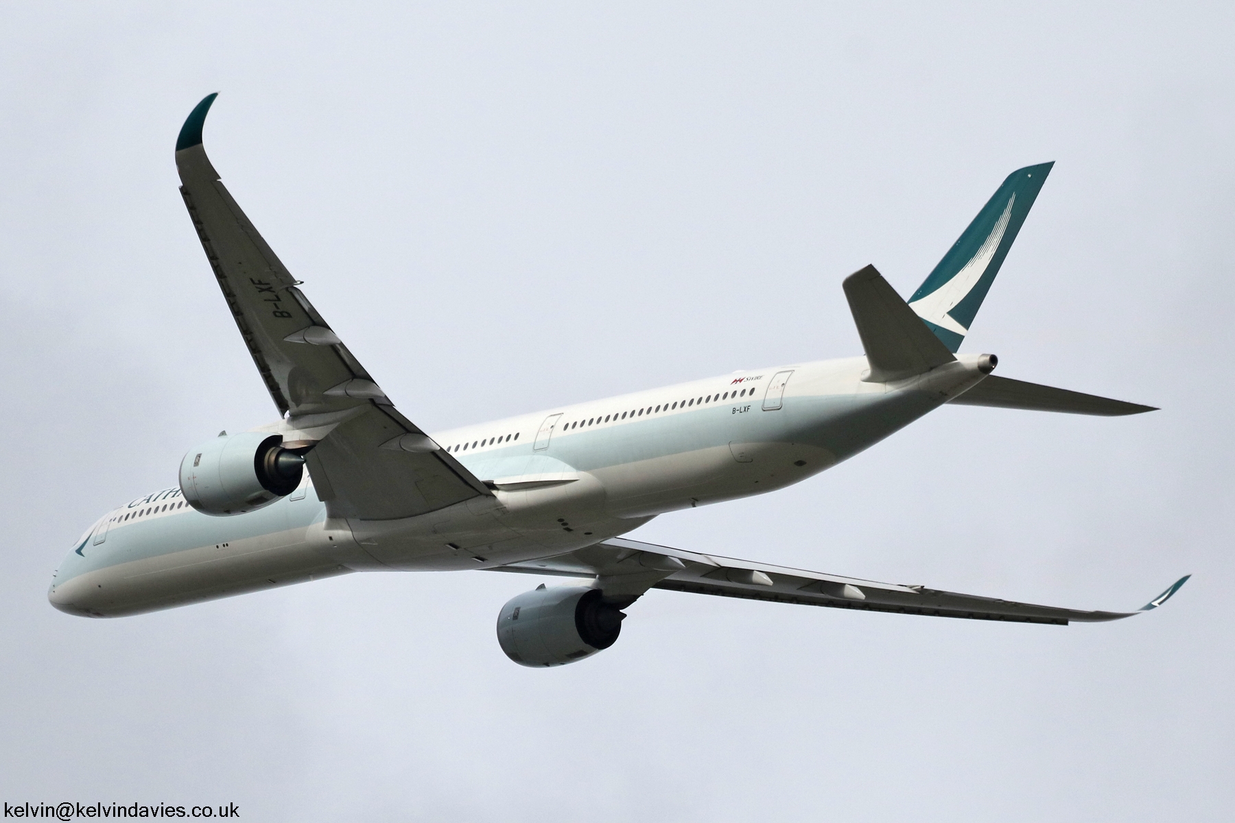 Cathay Pacific Airways A350 B-LXF
