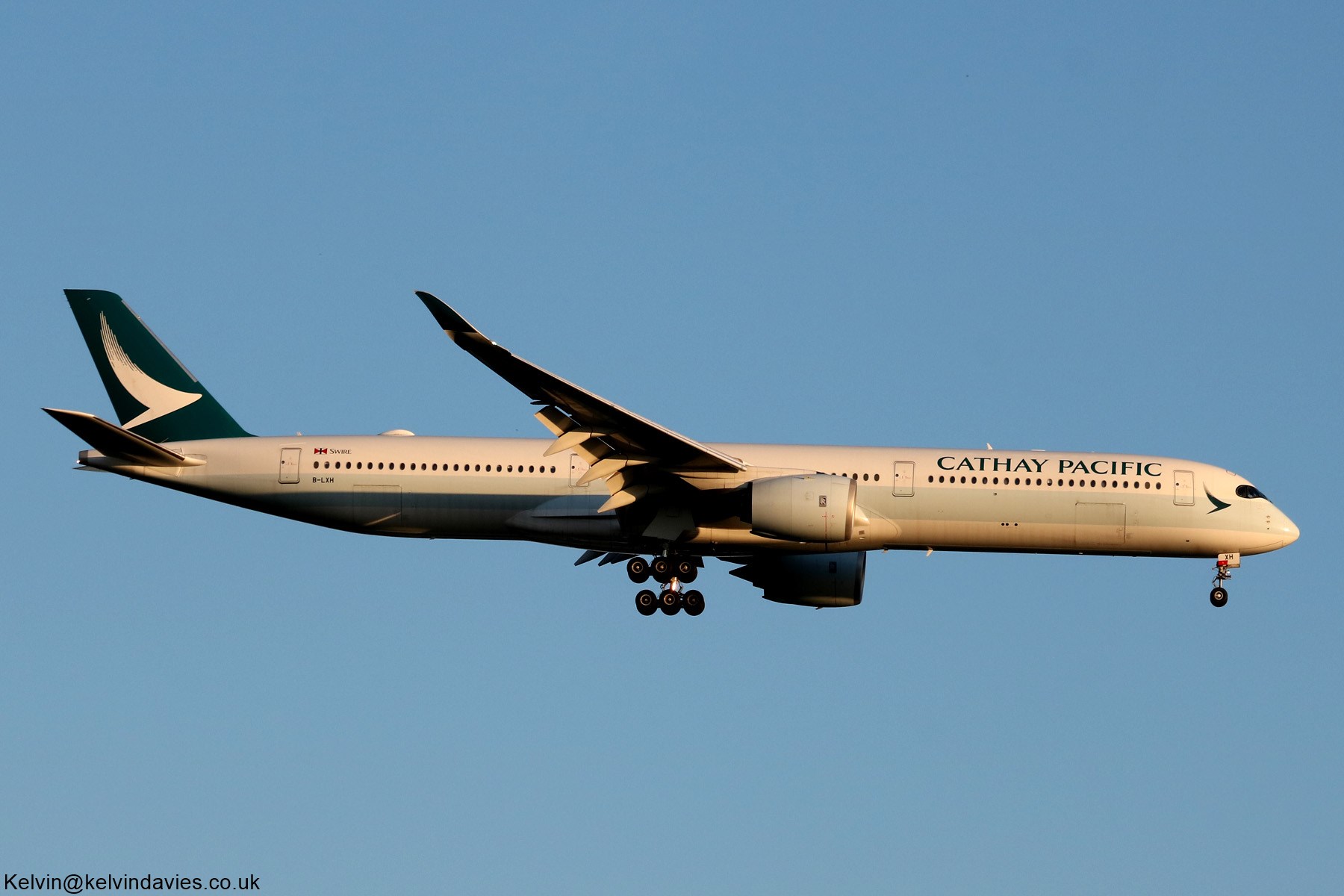 Cathay Pacific Airways A350 B-LXH