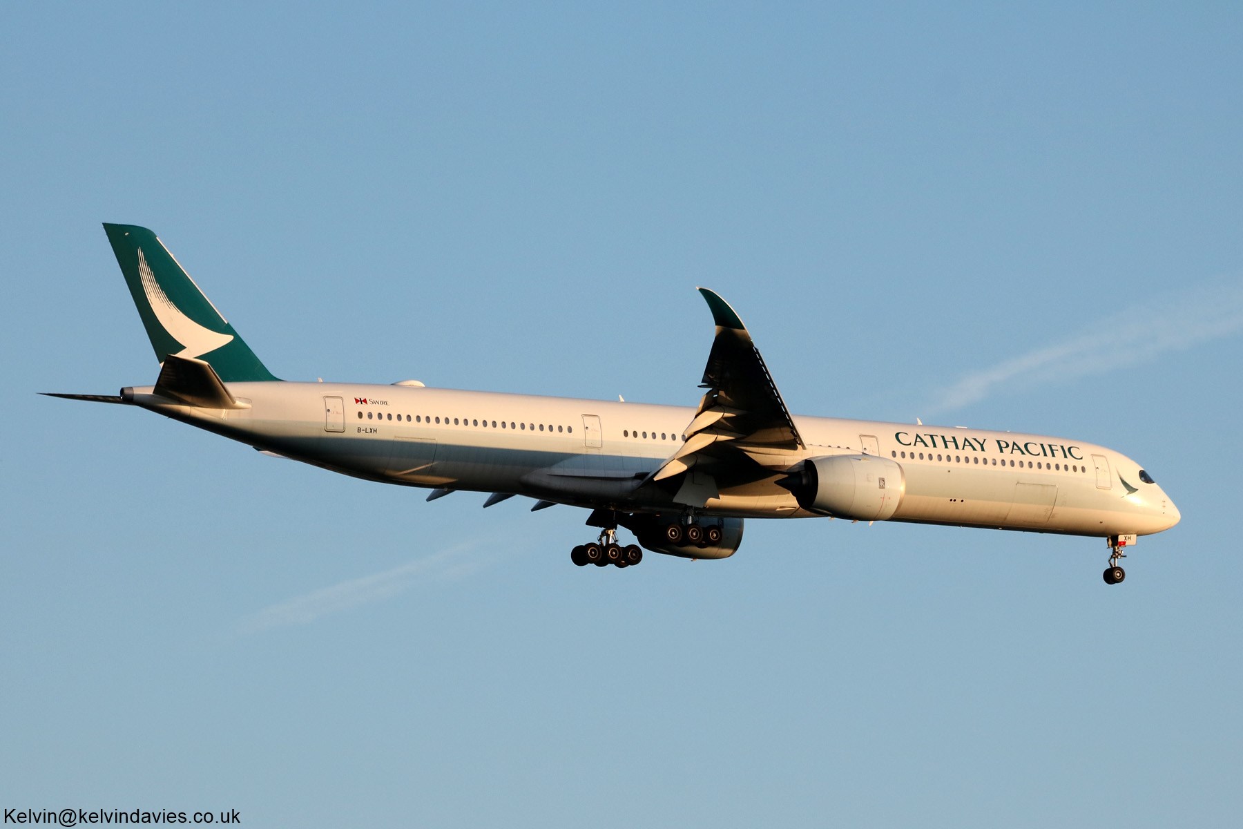 Cathay Pacific Airways A350 B-LXH