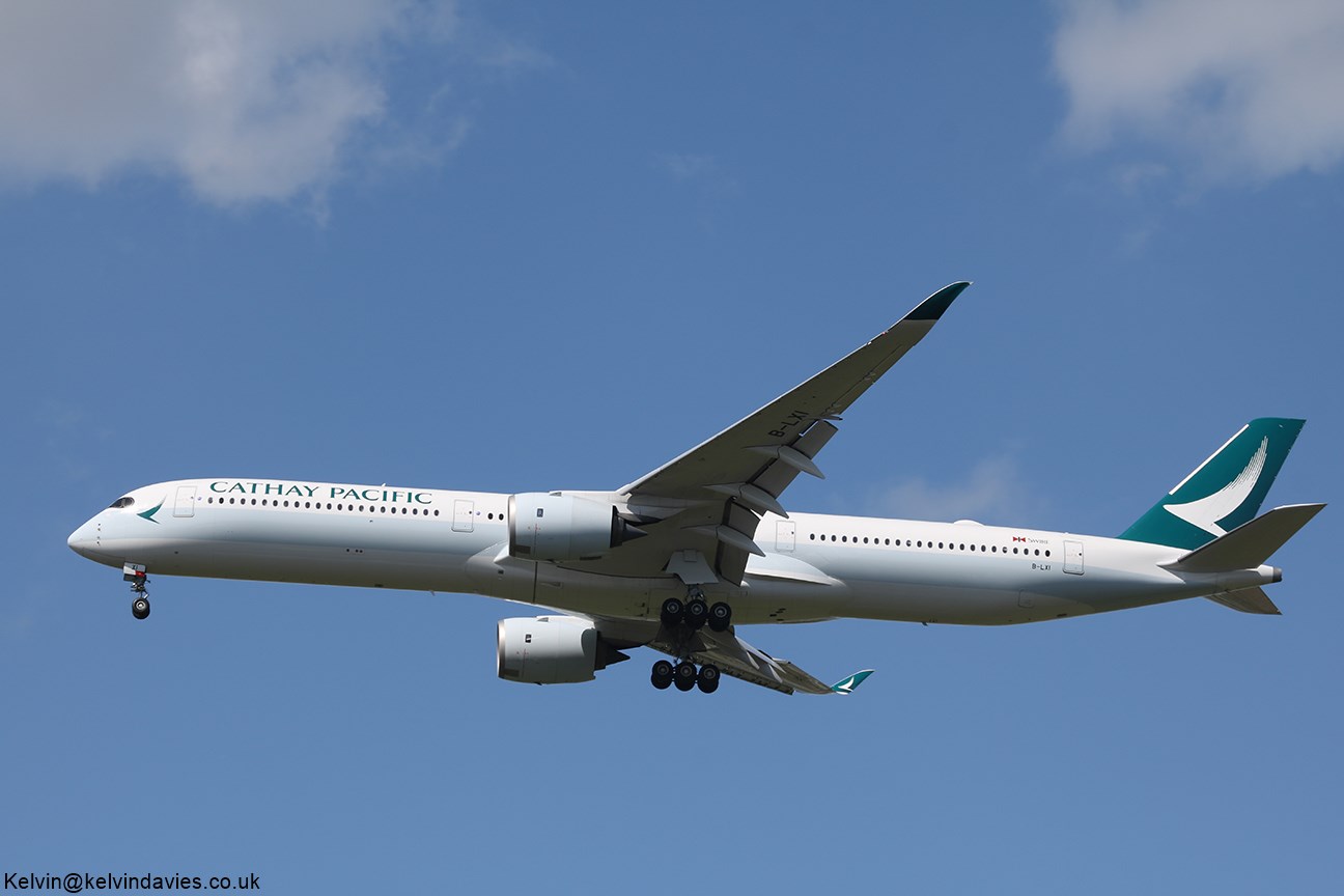 Cathay Pacific A350 B-LXI