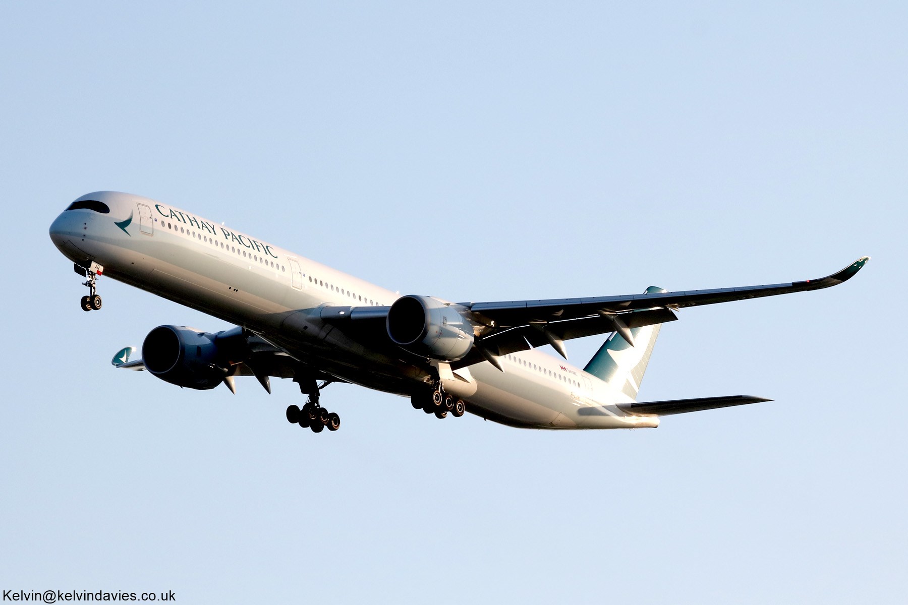 Cathay Pacific Airways A350 B-LXR
