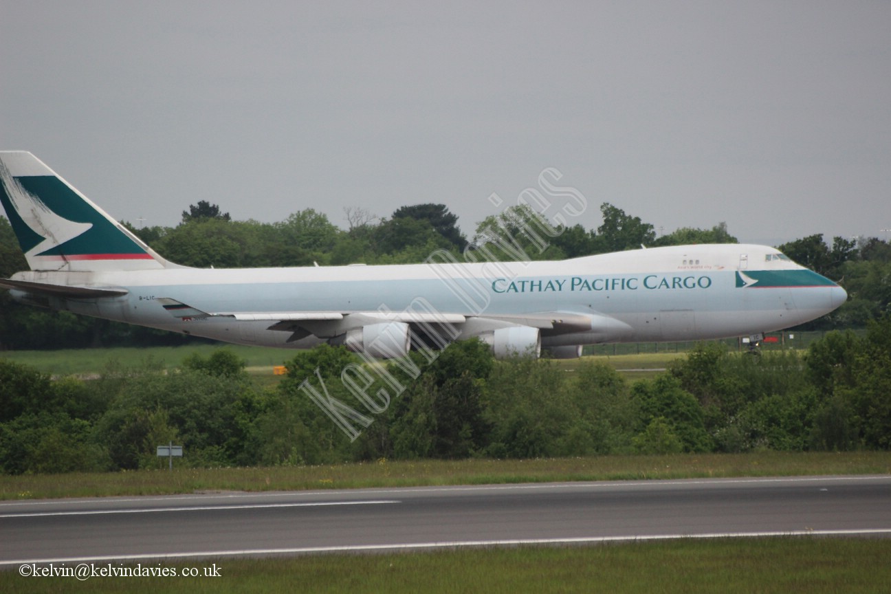 Cathay Pacific Airways 747 B-LIC