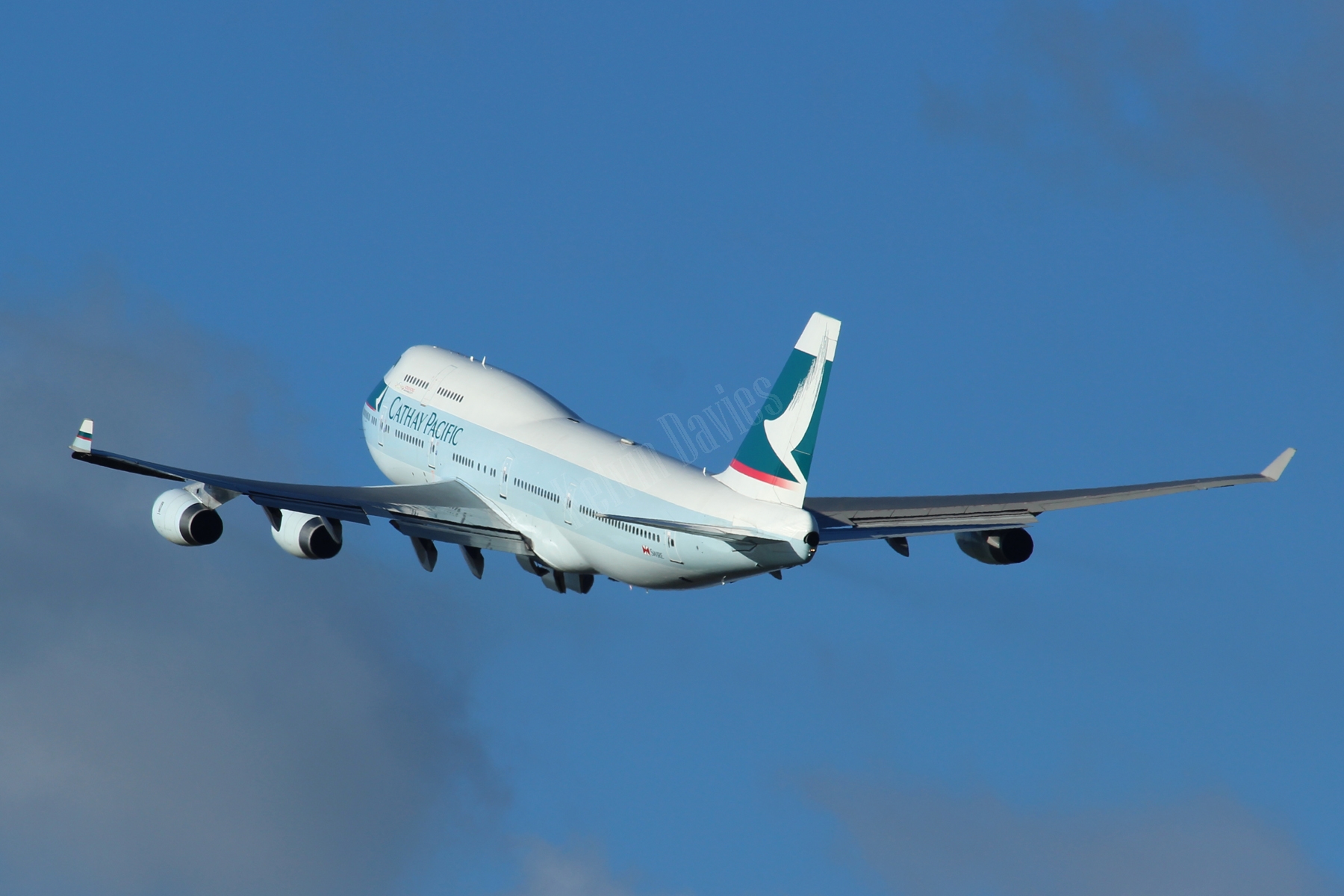 Cathay Pacific Airways 747 B-HUI
