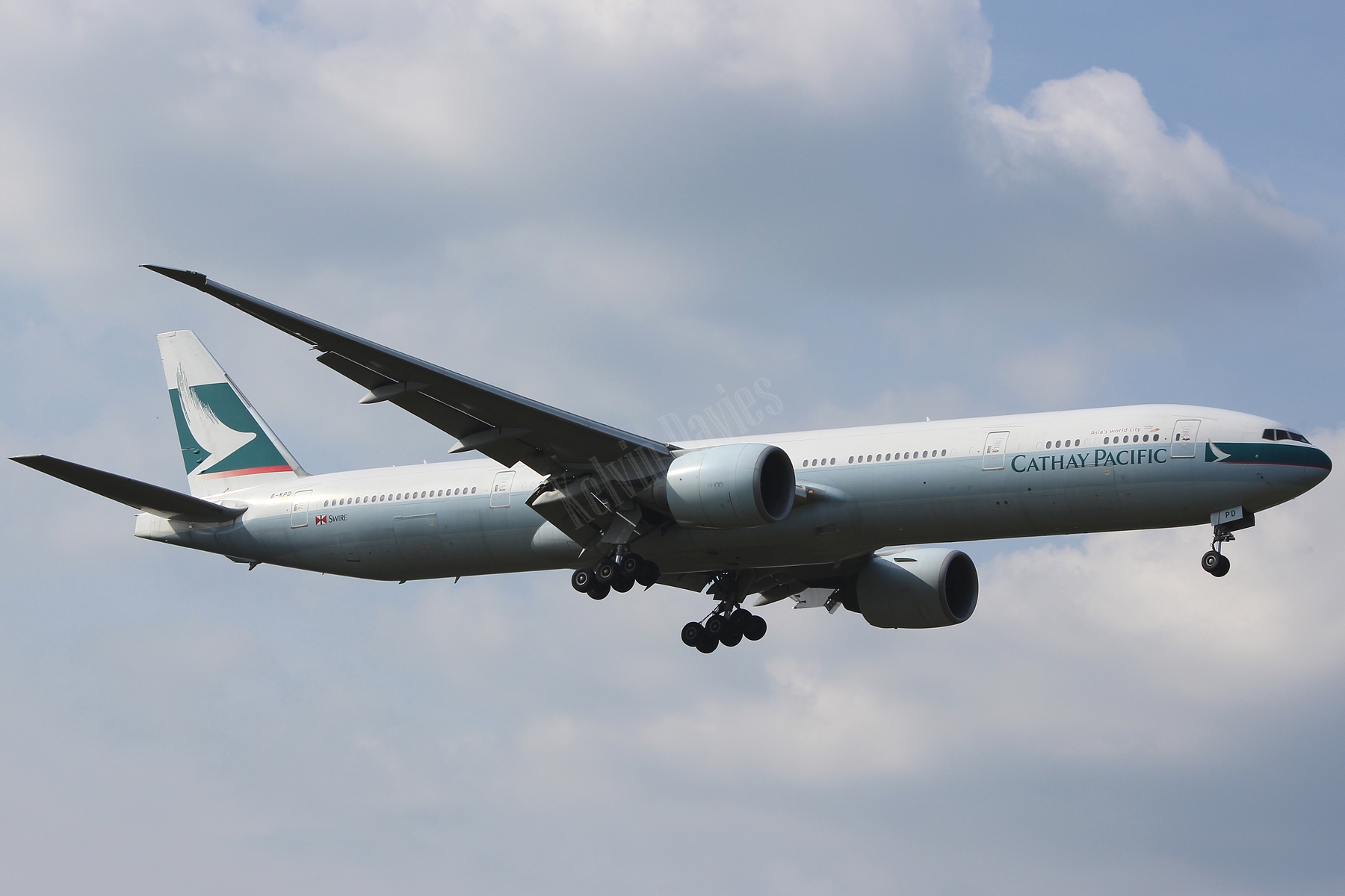 Cathay Pacific Airways 777 B-KPD
