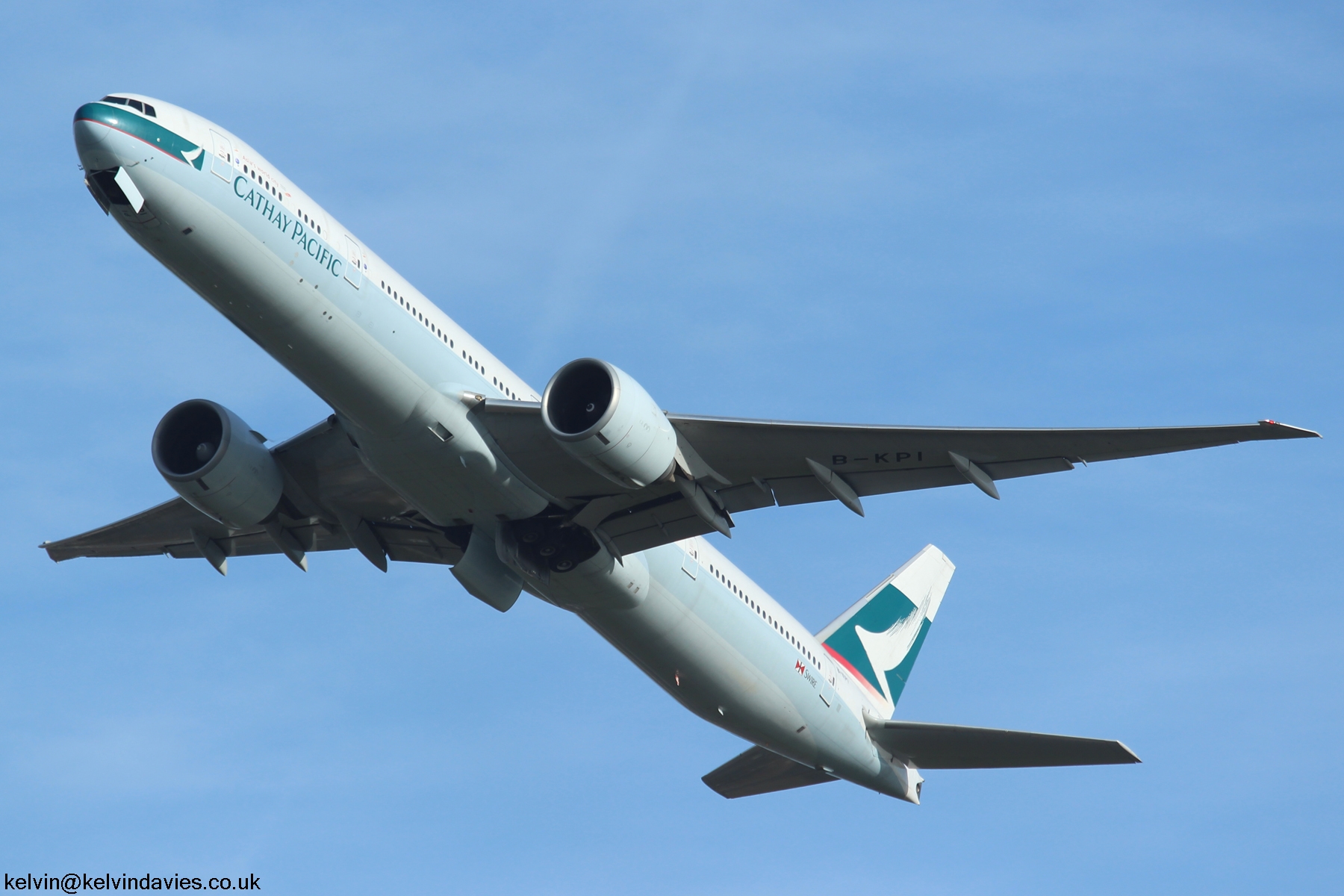 Cathay Pacific Airways 777 B-KPI