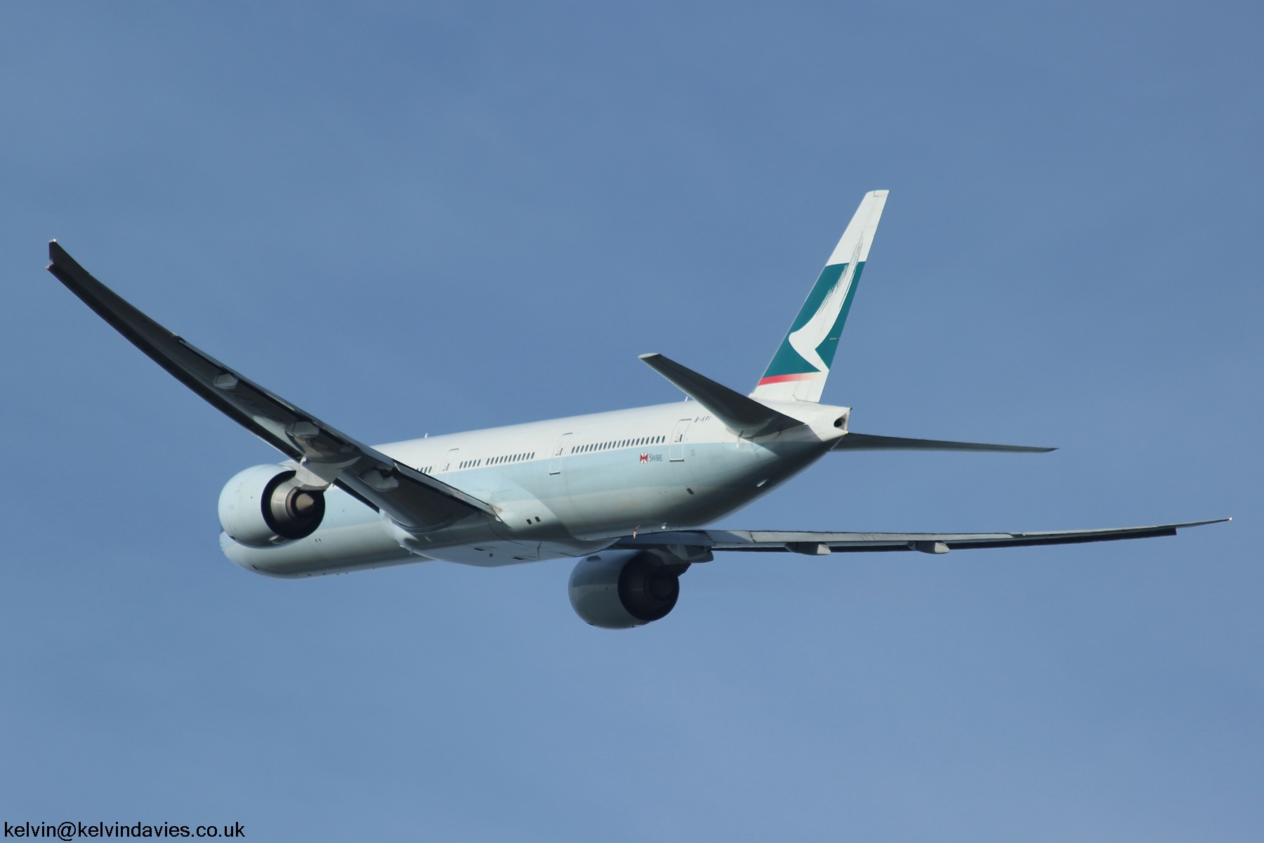 Cathay Pacific Airways 777 B-KPI