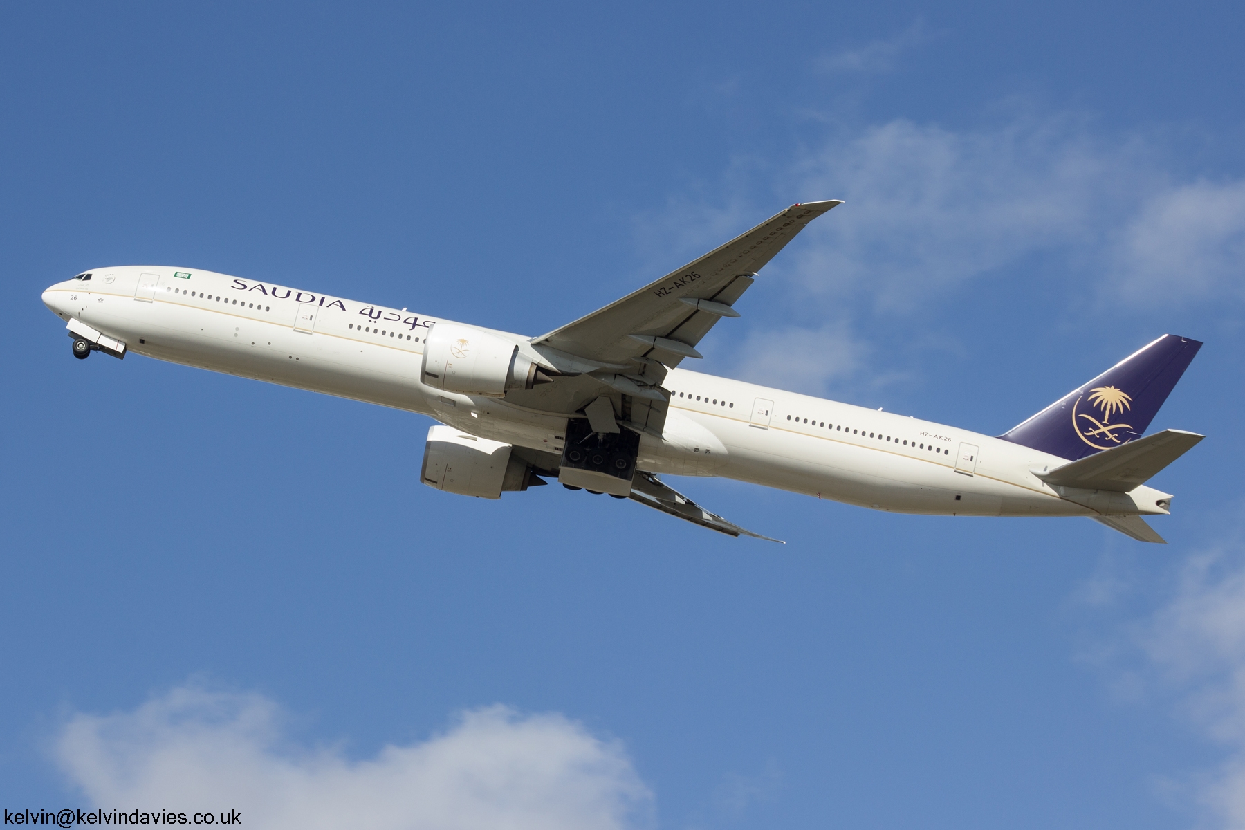 Saudi Arabian 777 HZ-AK26