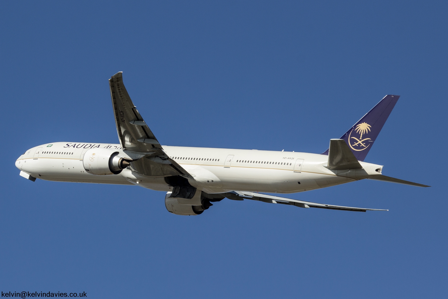 Saudi Arabian 777 HZ-AK26