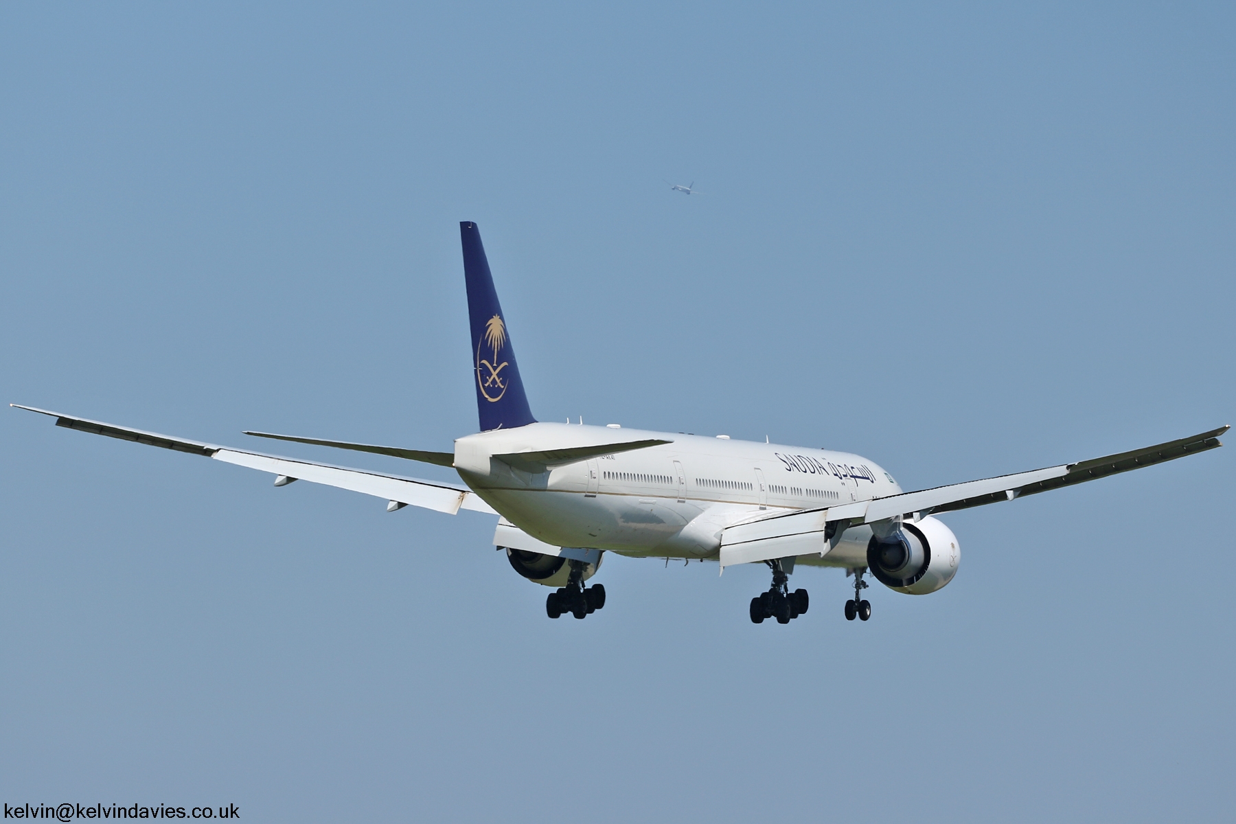 Saudi Arabian Airlines 777 HZ-AK40
