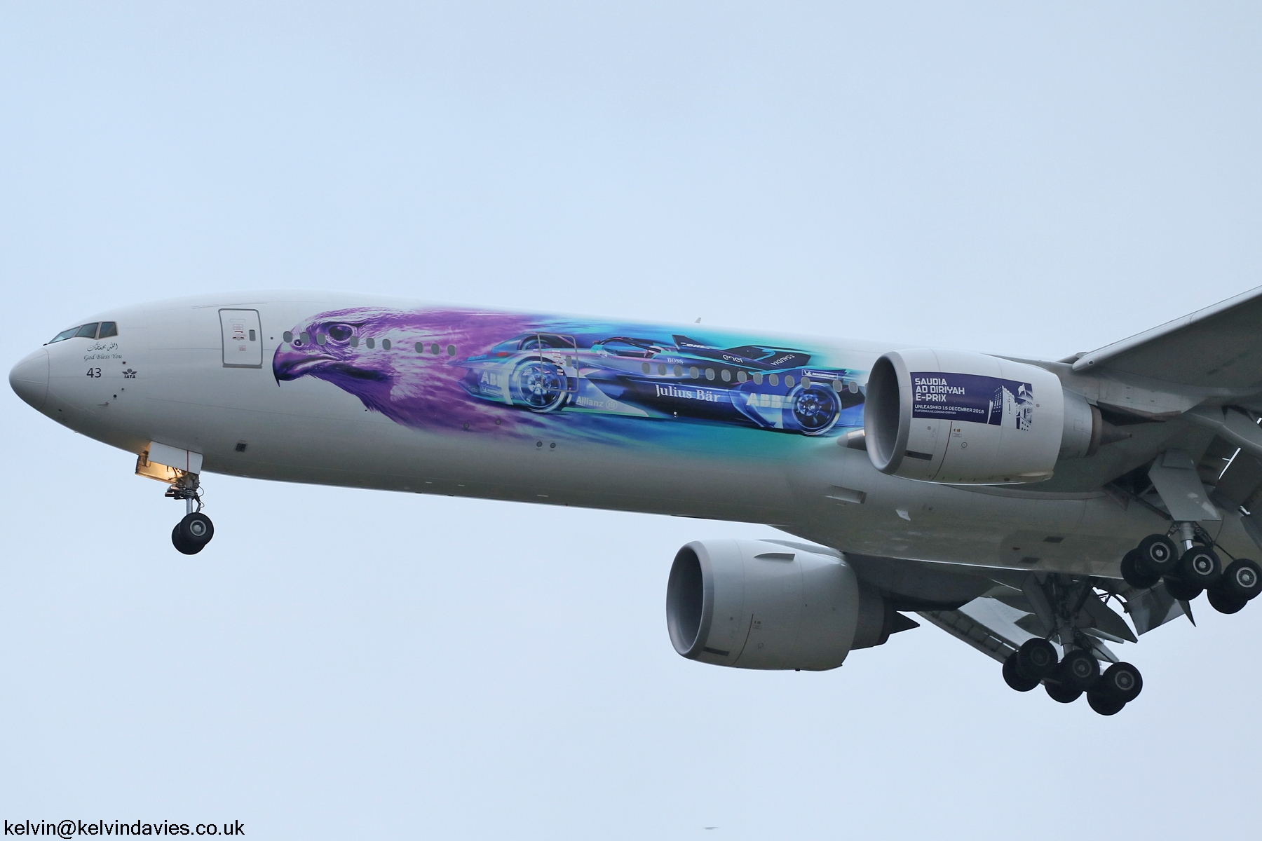 Saudi Arabian 777 HZ-AK43