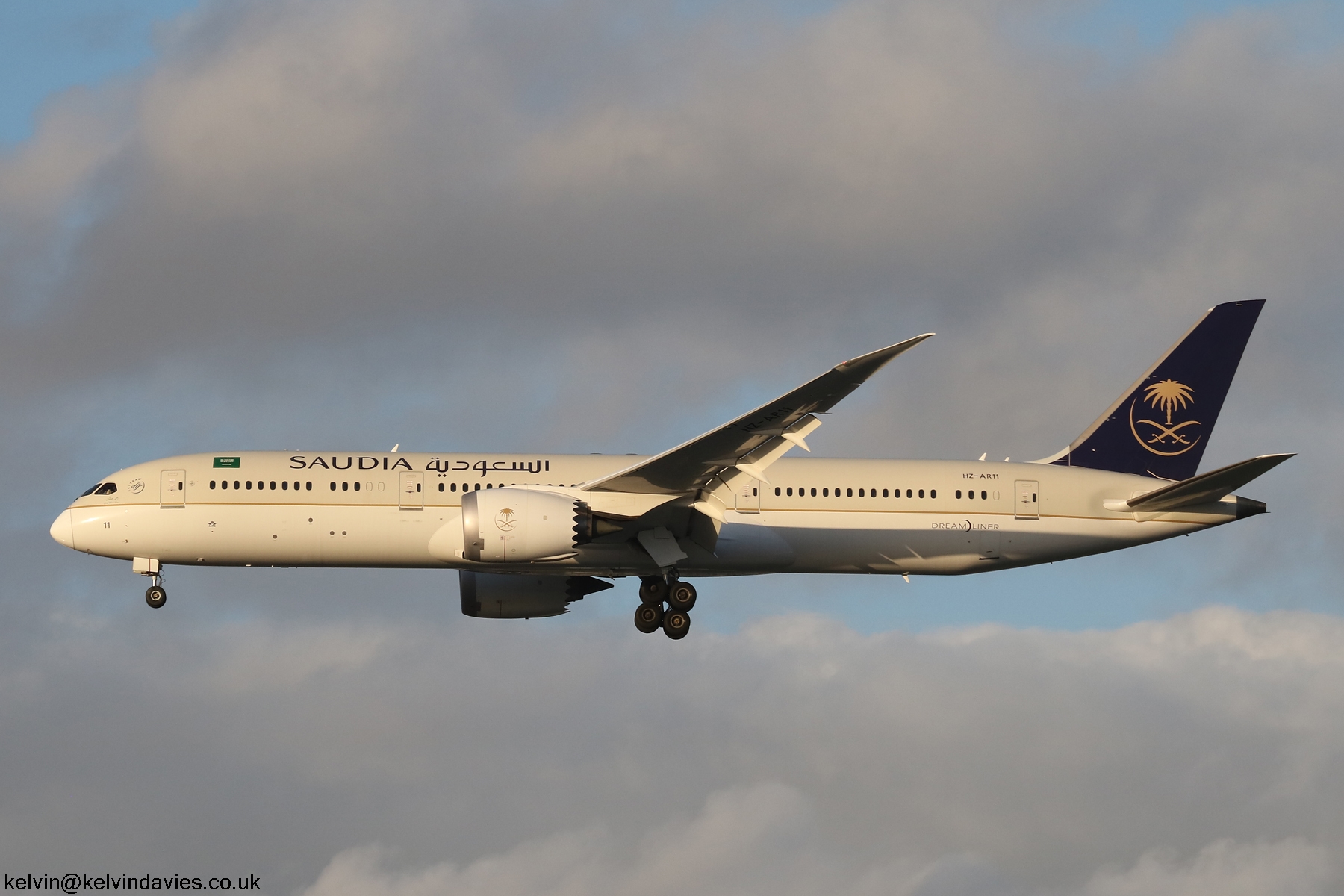 Saudi Arabian 787 HZ-AR11