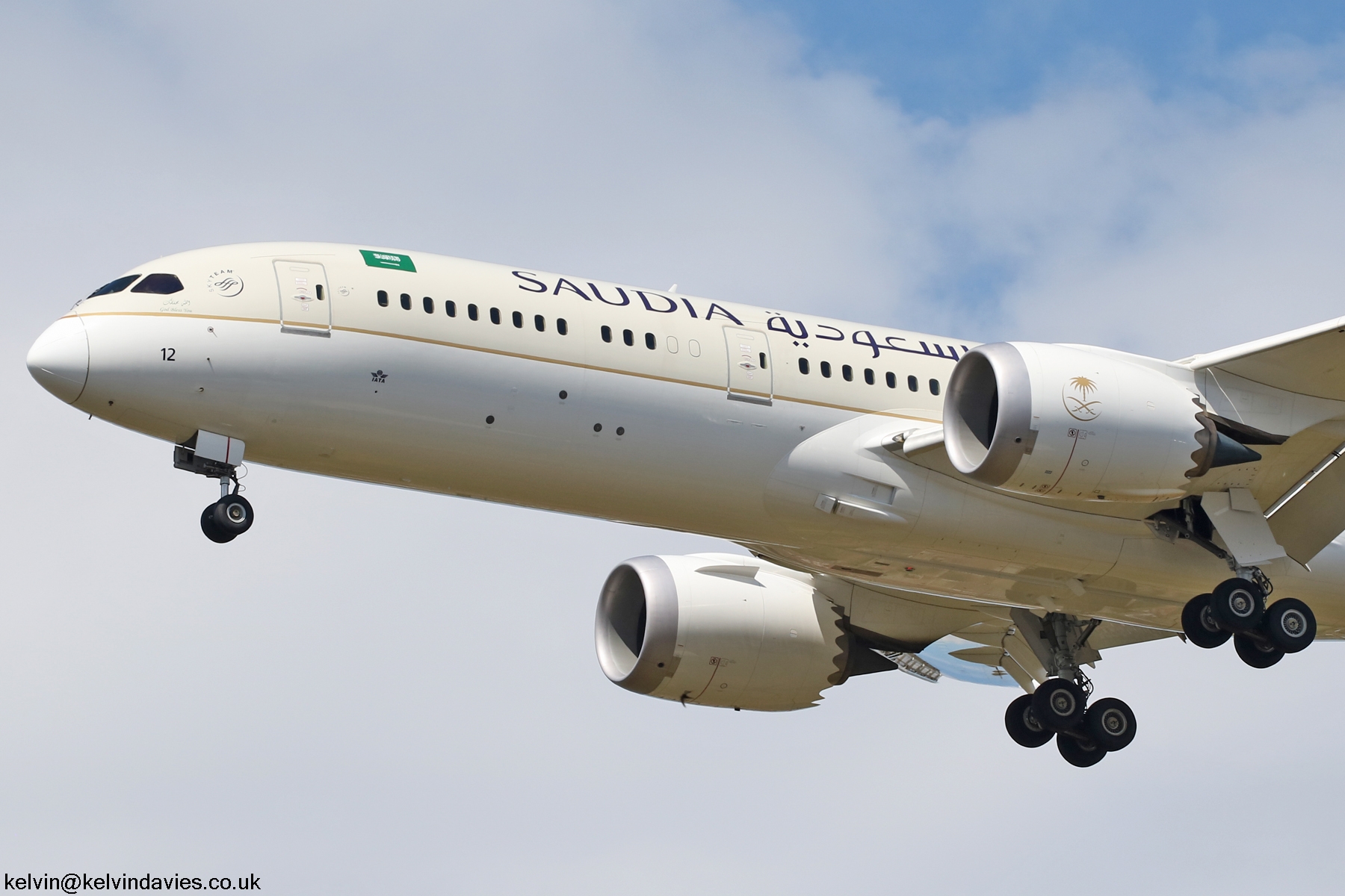 Saudi Arabian 787 HZ-AR12