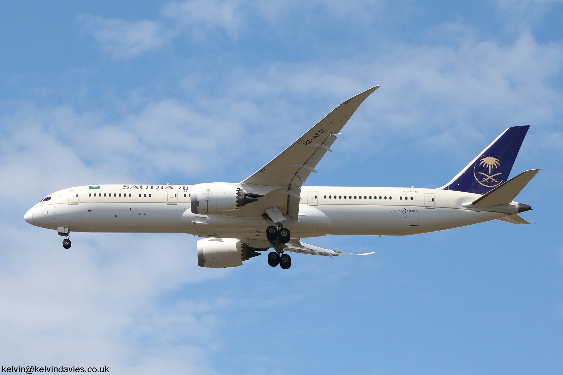 Saudi Arabian 787 HZ-AR12