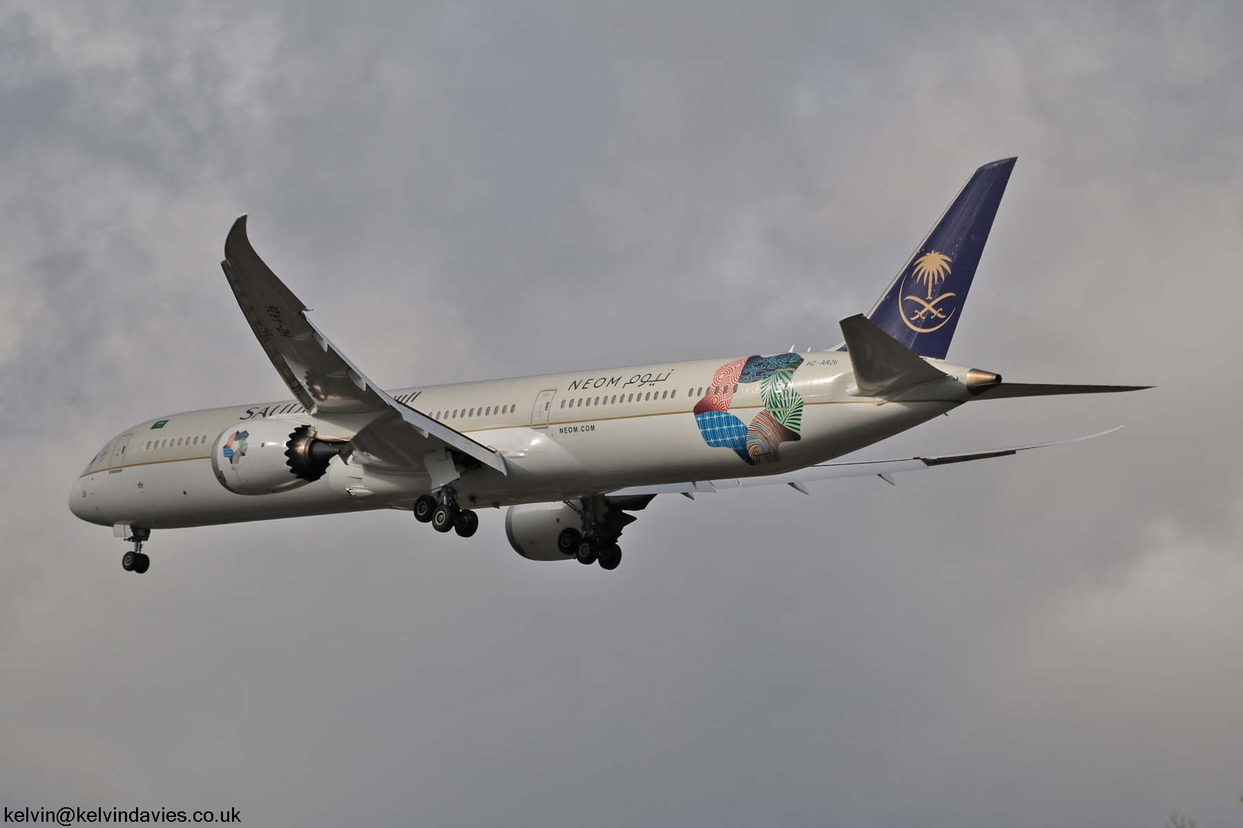Saudi Arabian 787 HZ-AR26