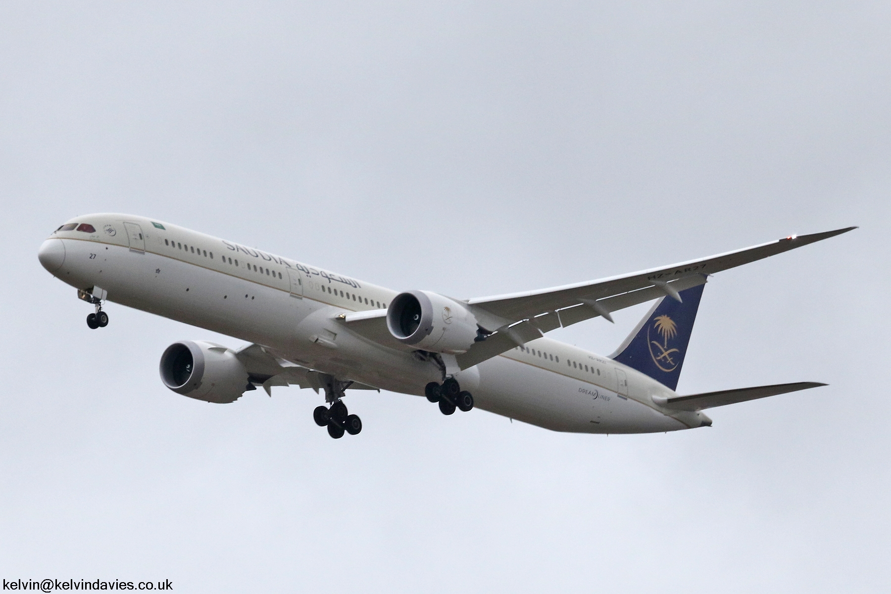 Saudi Arabian 787 HZ-AR27