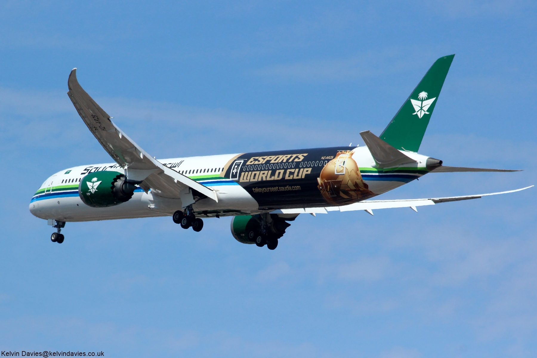 Saudi Arabian Airlines 787 HZ-AR29