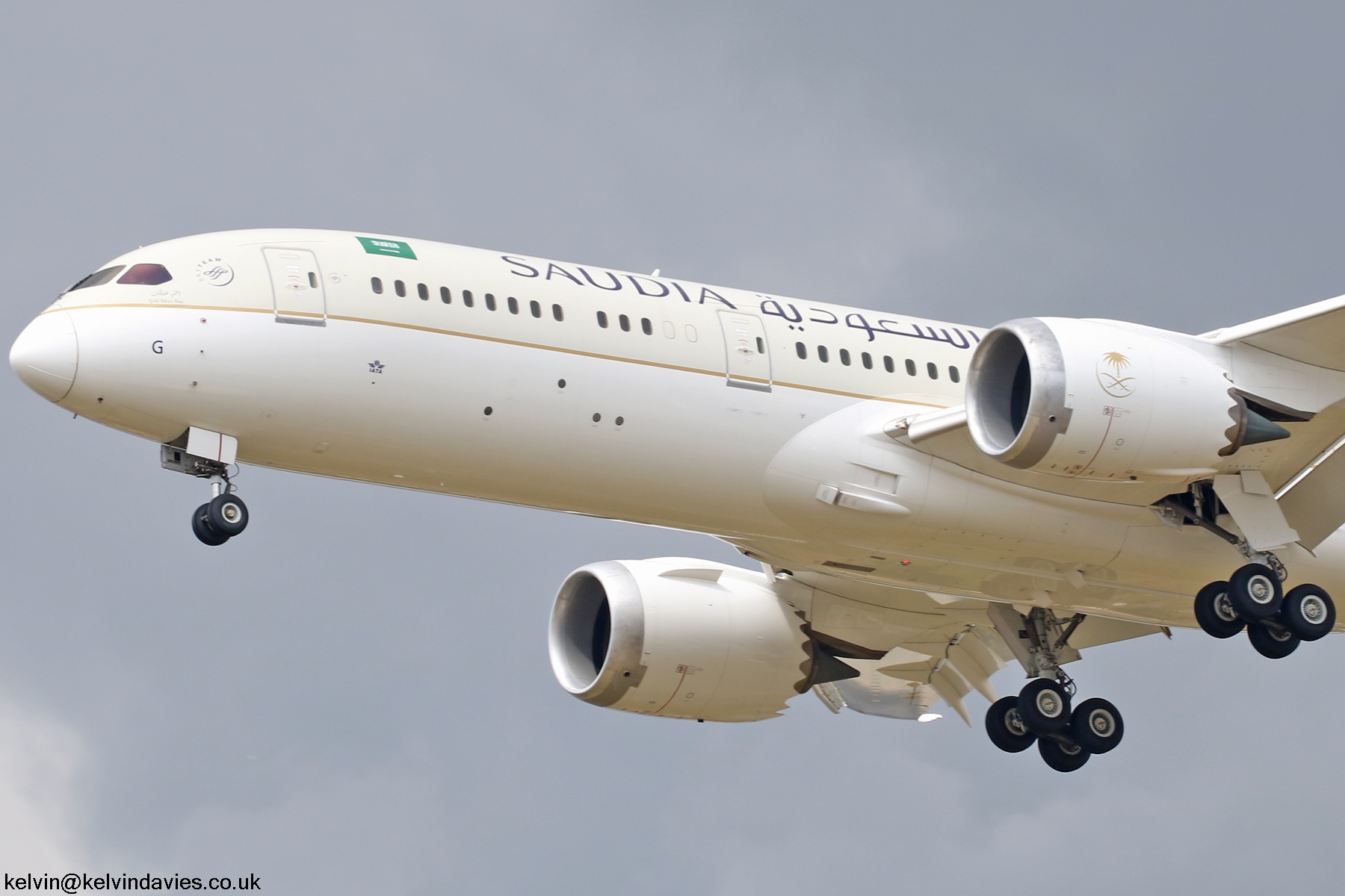 Saudi Arabian 787 HZ-ARG