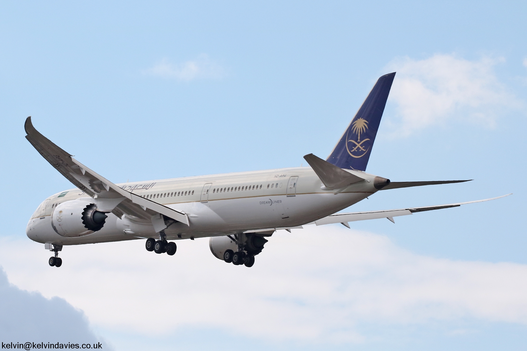 Saudi Arabian 787 HZ-ARG