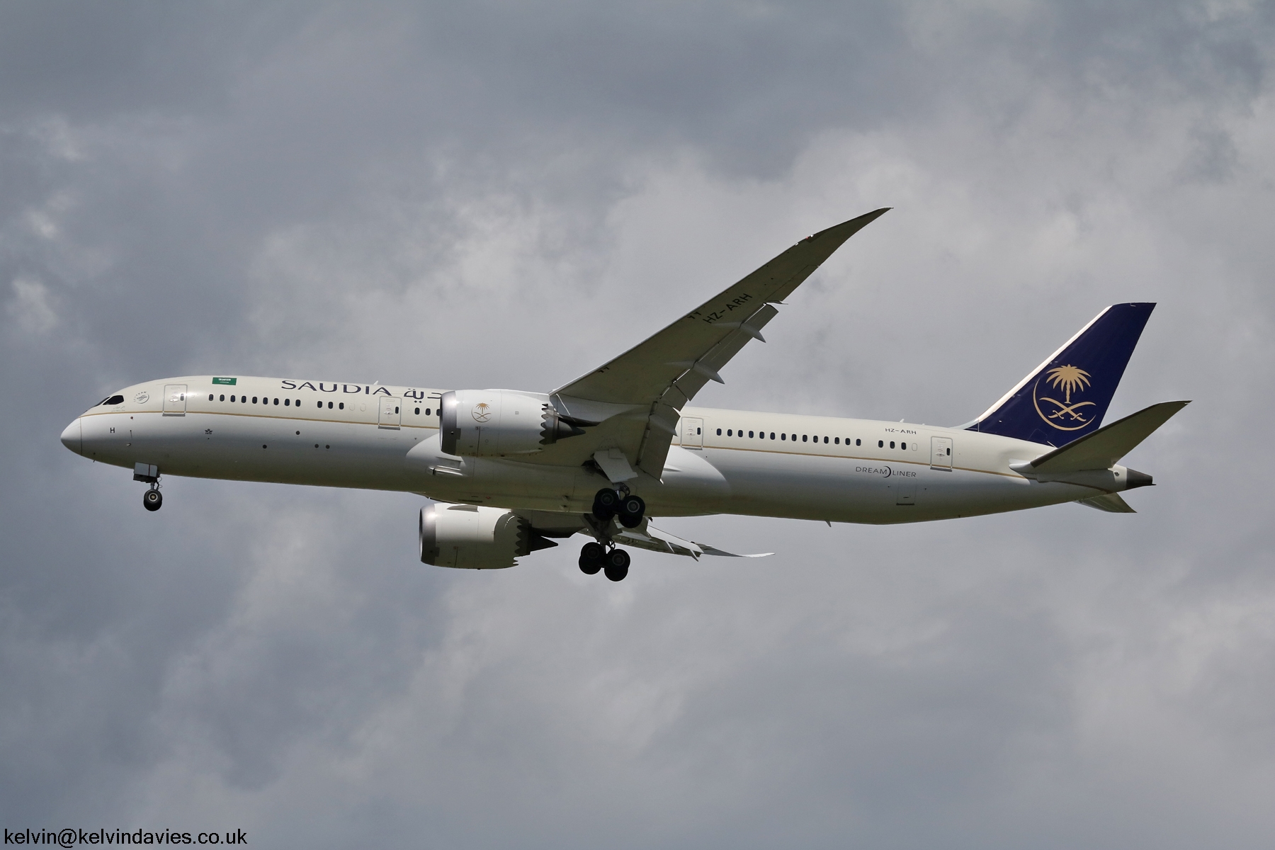 Saudi Arabian 787 HZ-ARH