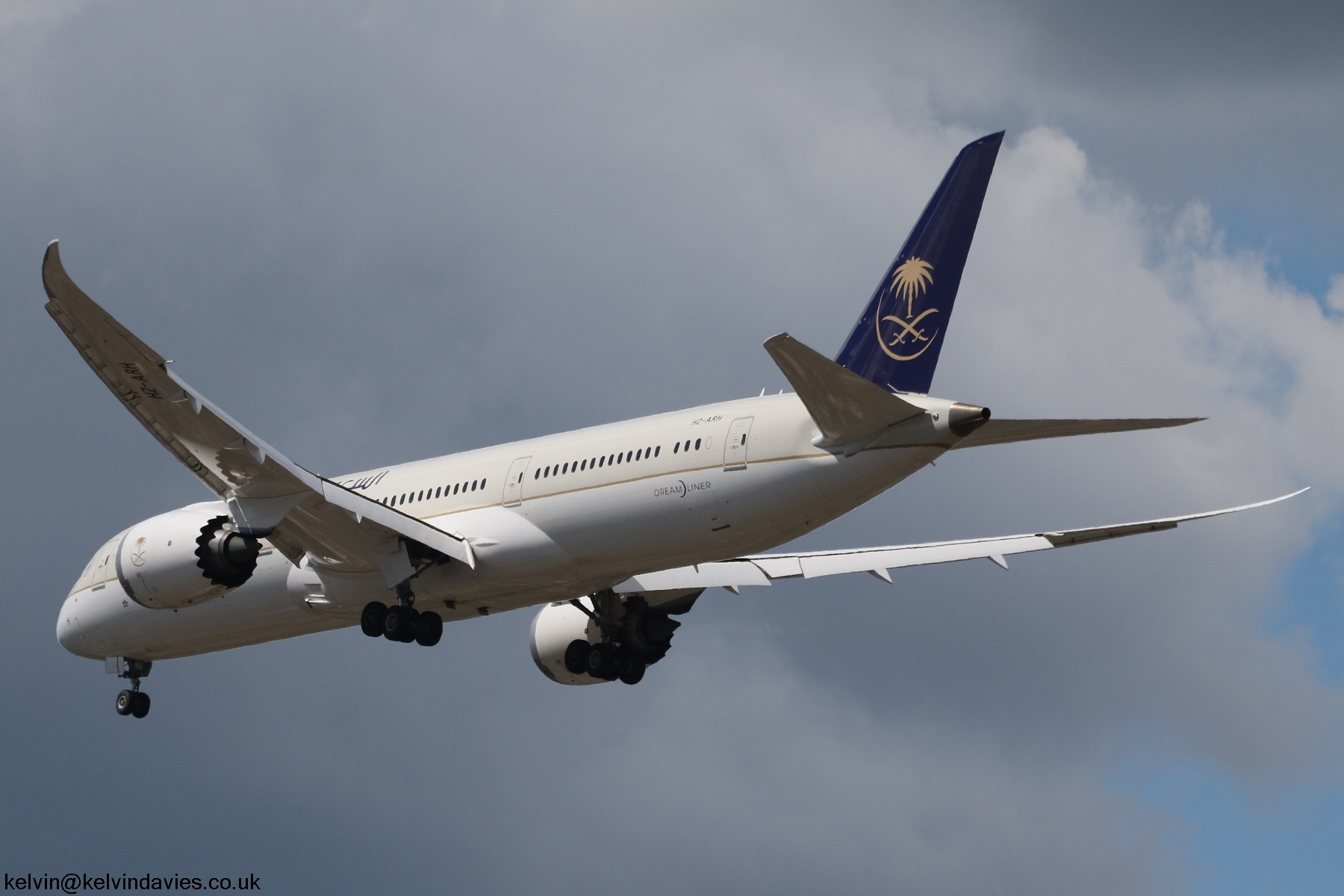 Saudi Arabian 787 HZ-ARH