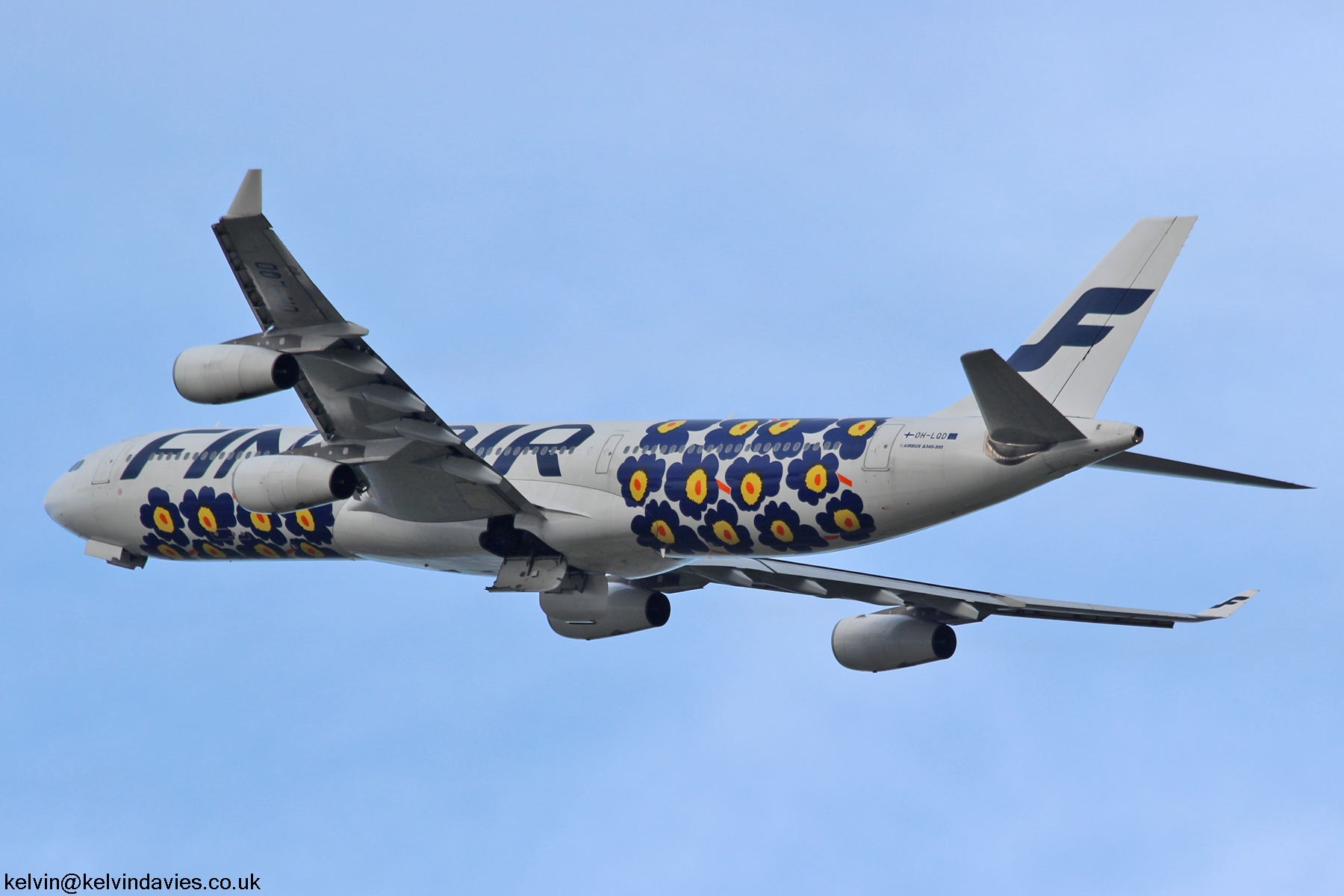 Finnair A340 OH-LQD