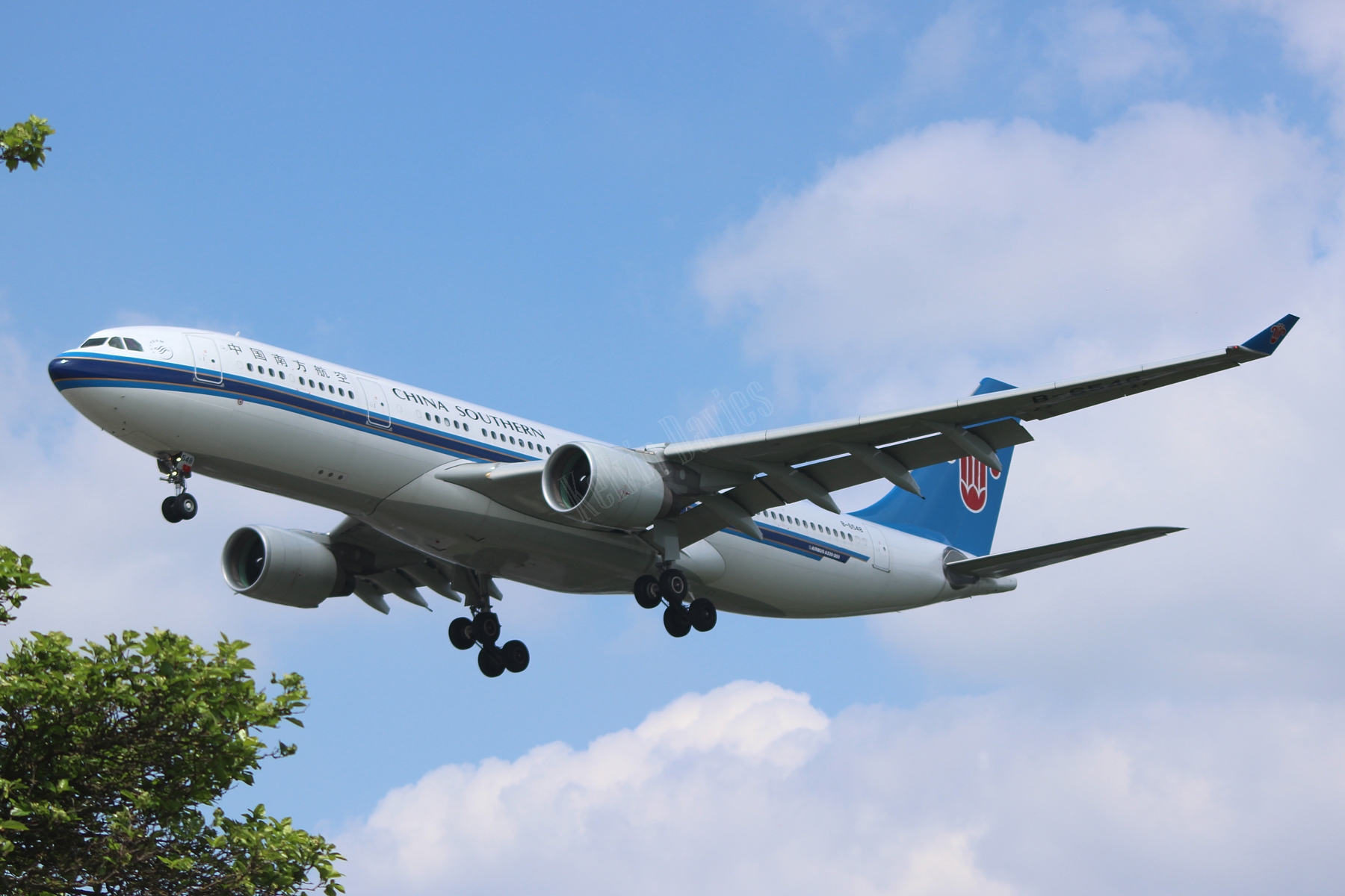 China Southern A330 B-6548