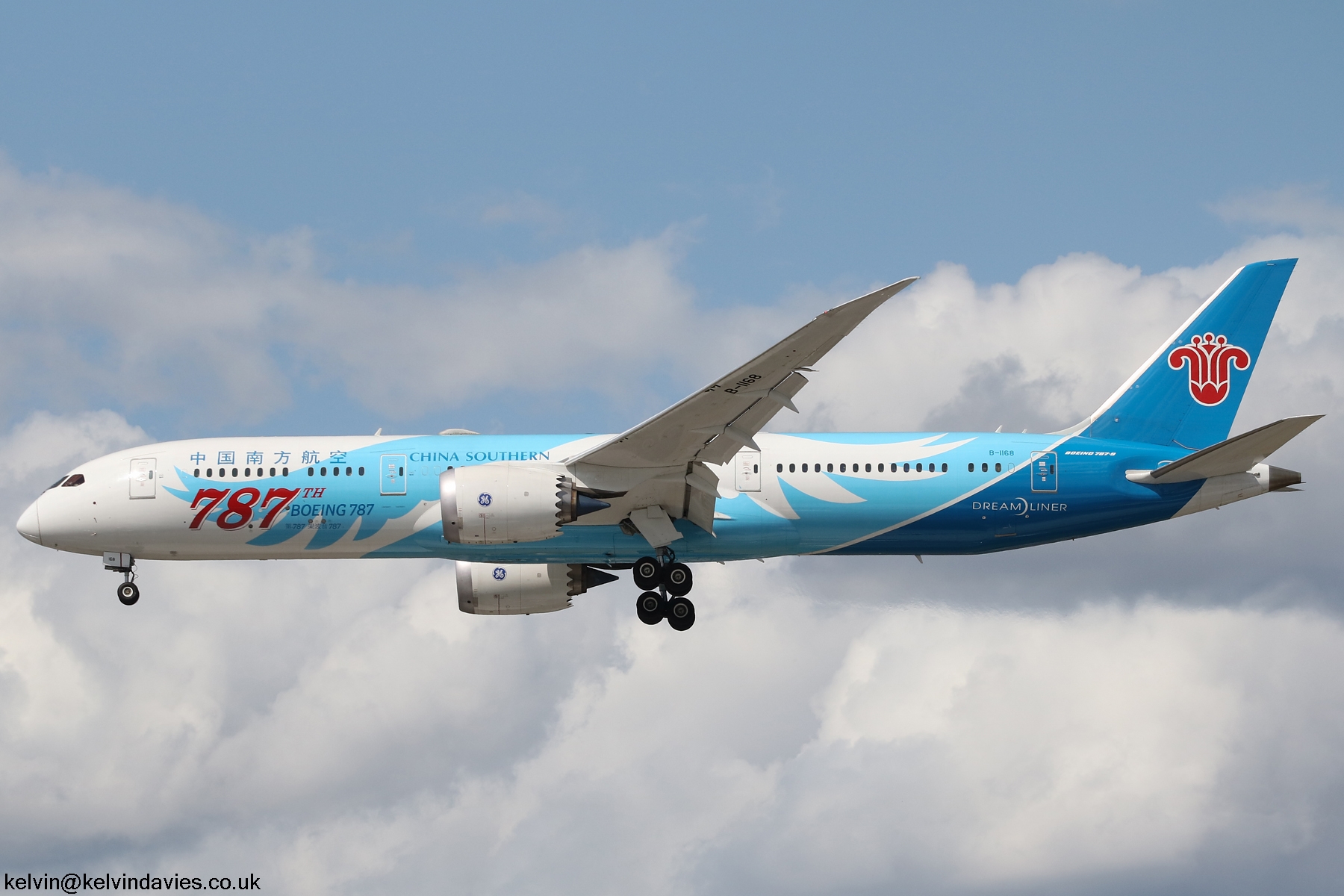 China Southern 787 B-1168