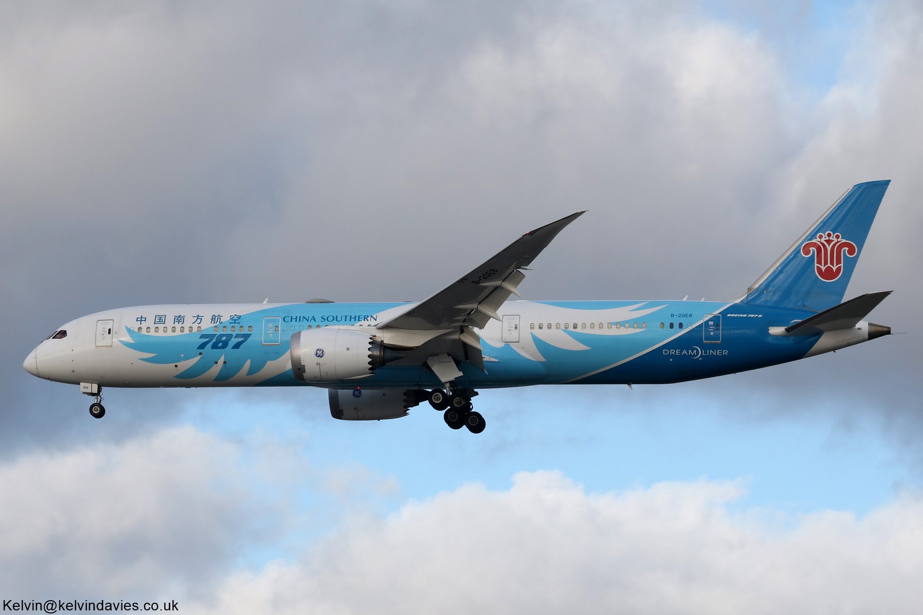 China Southern Airlines 787 B-20E8
