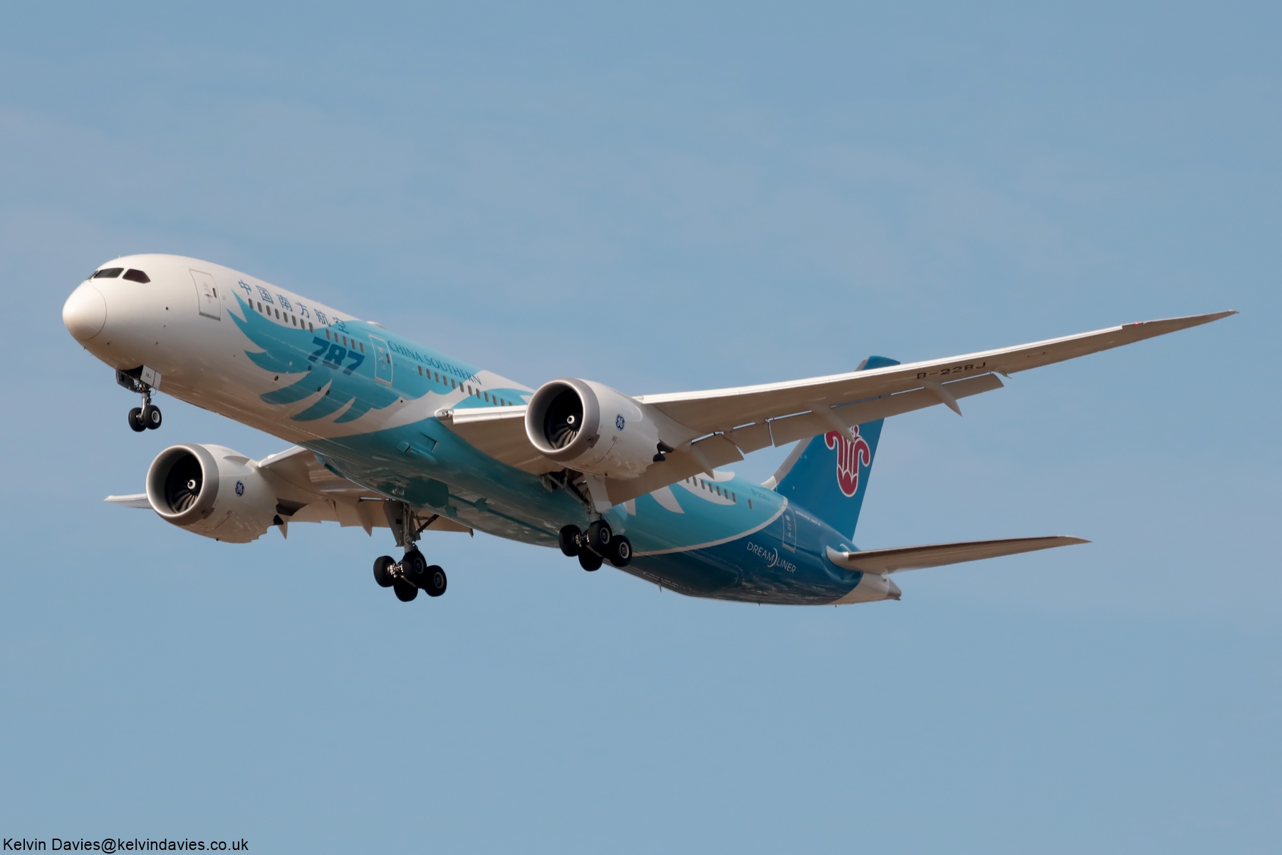 China Southern Airlines 787 B-228J