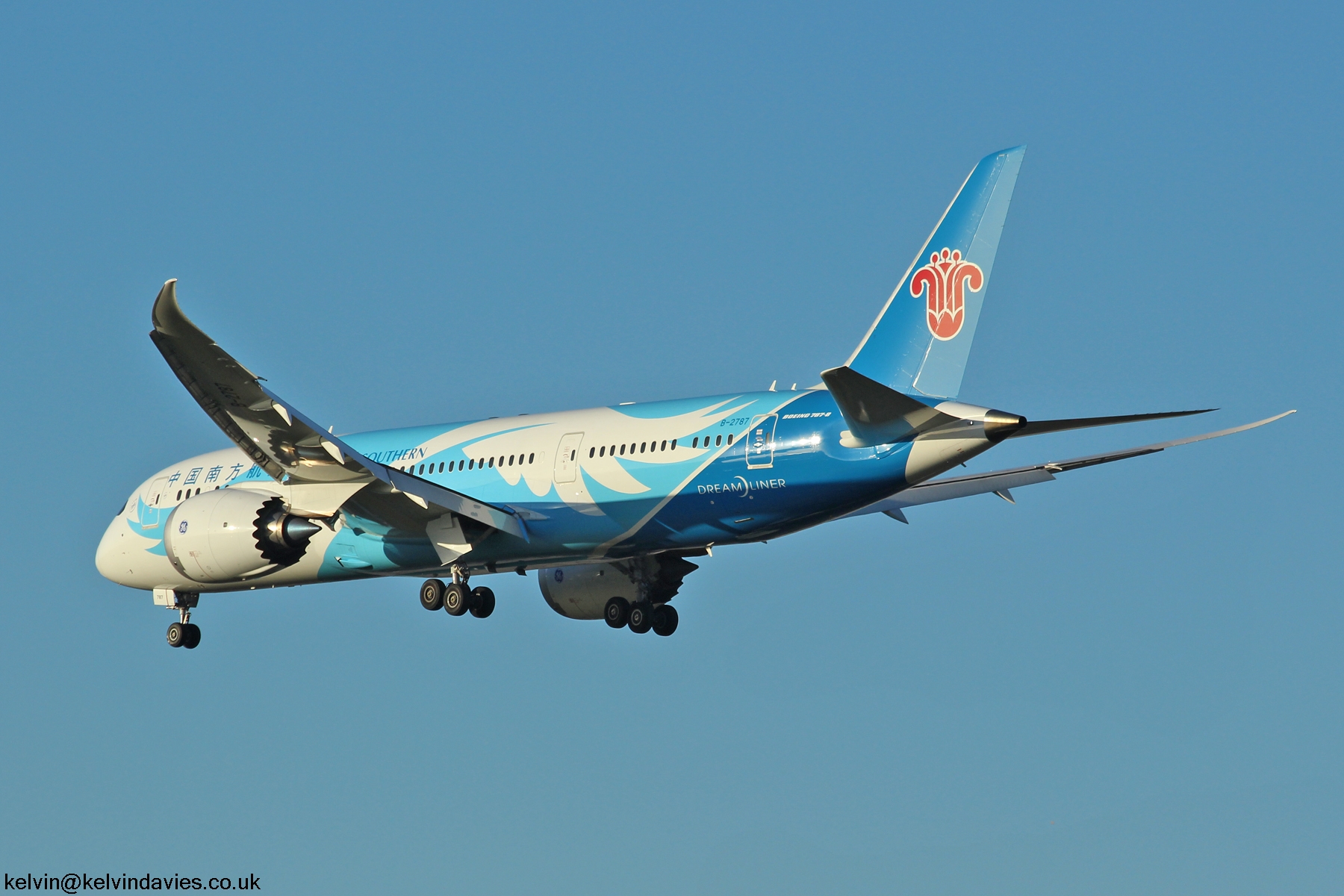 China Southern 787 B-2787