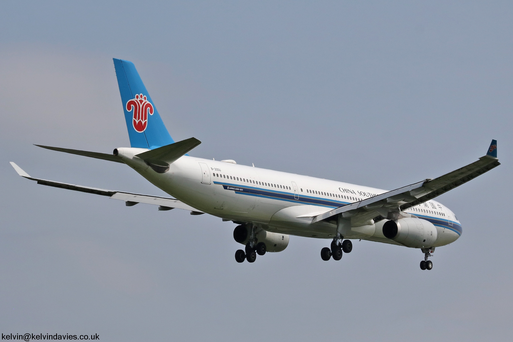 China Southern A330 B-300U