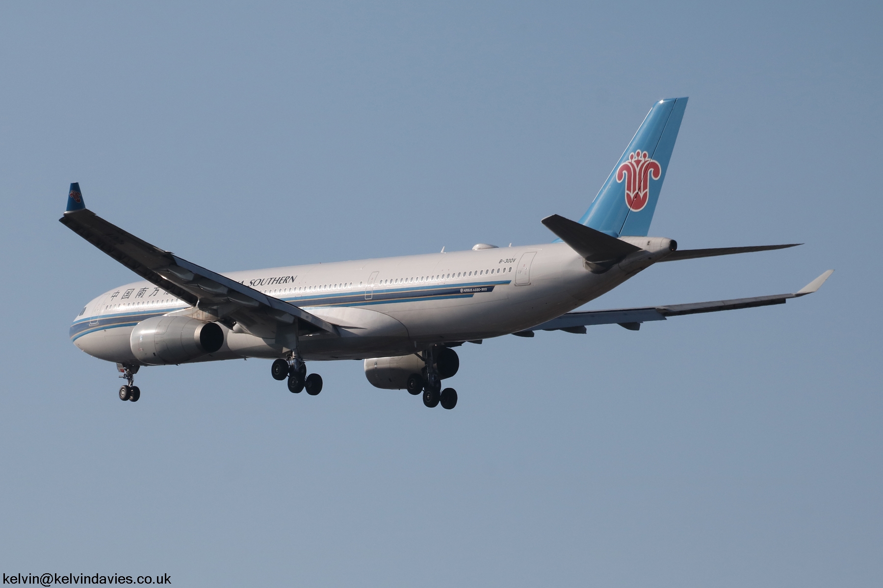 China Southern A330 B-300V