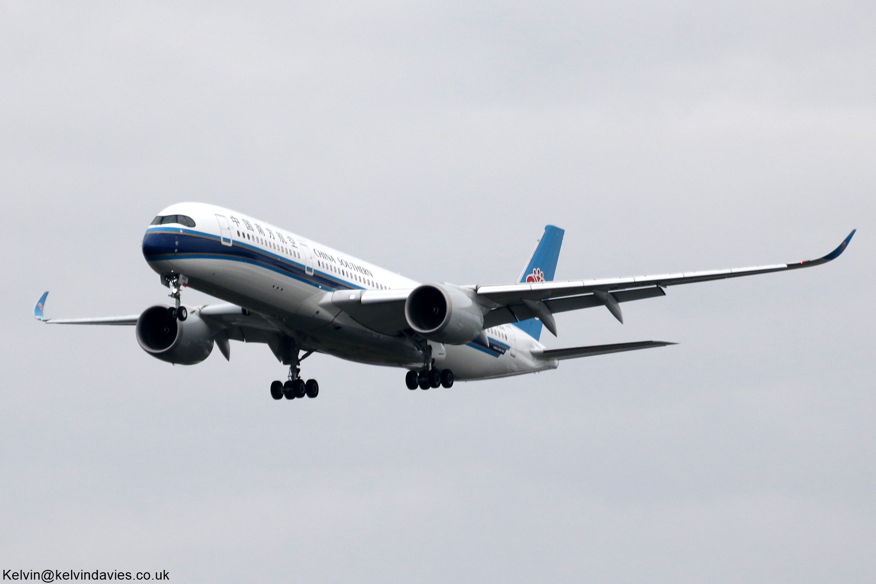 China Southern Airlines A350 B-30A9