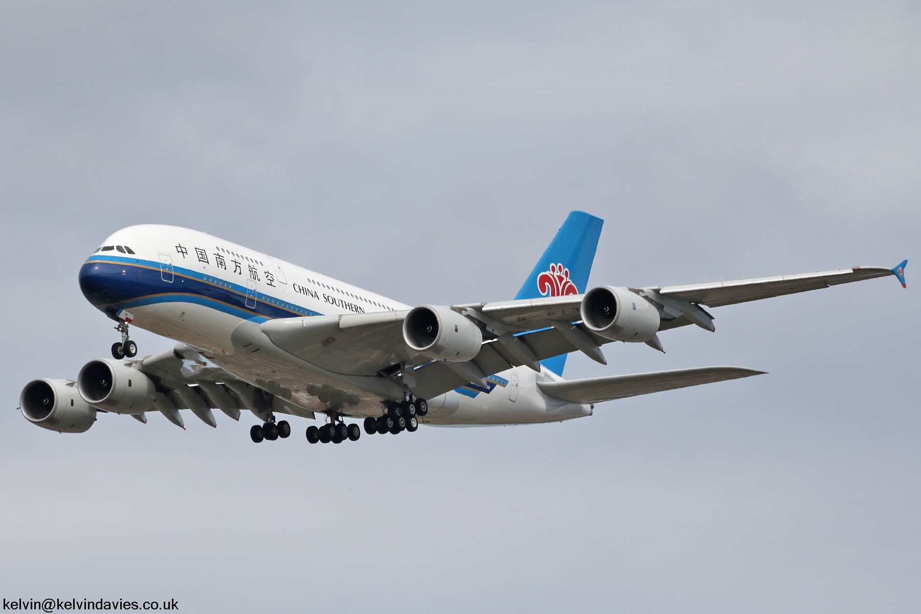 China Southern A380 B-6138