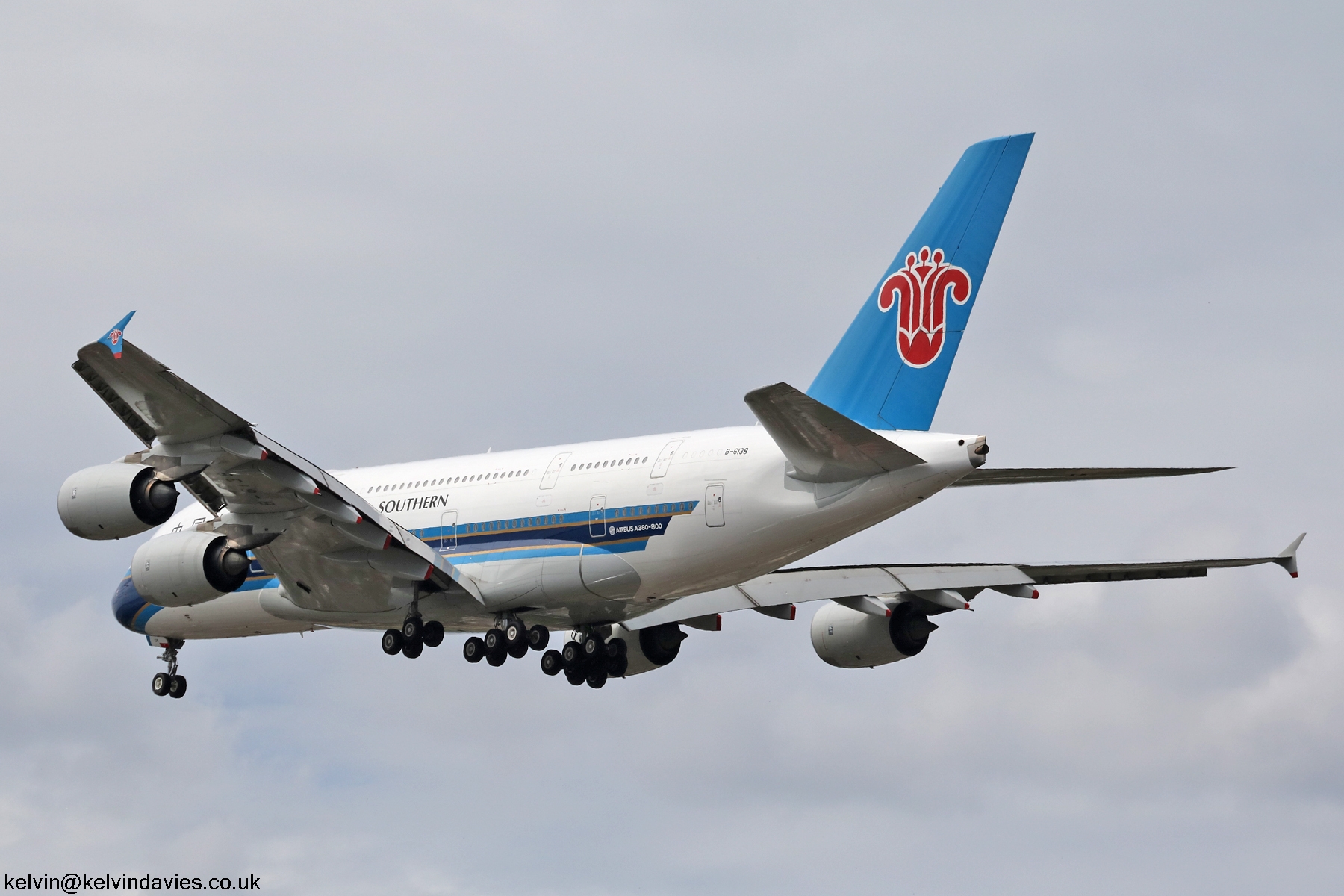 China Southern A380 B-6138