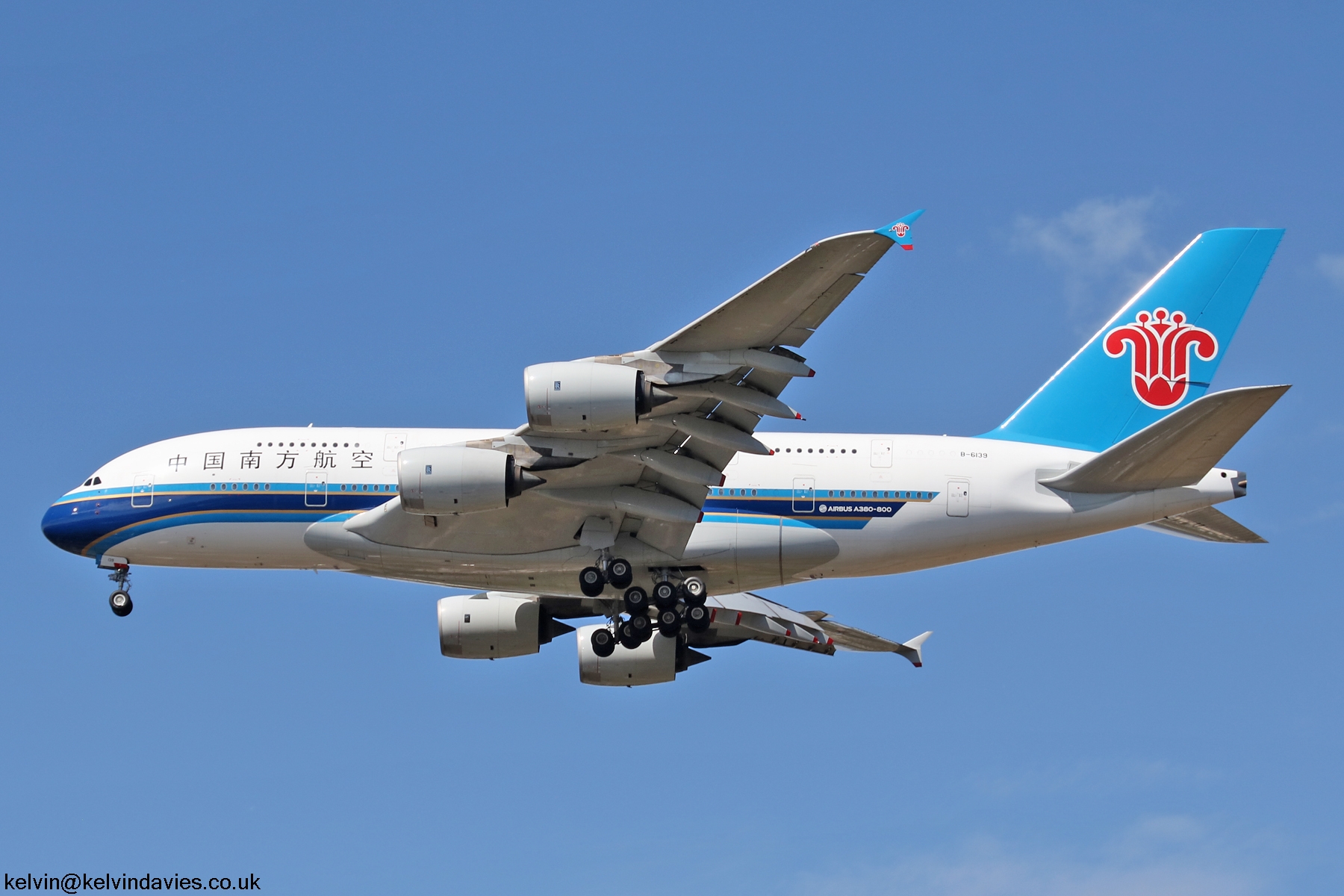 China Southern A380 B-6139