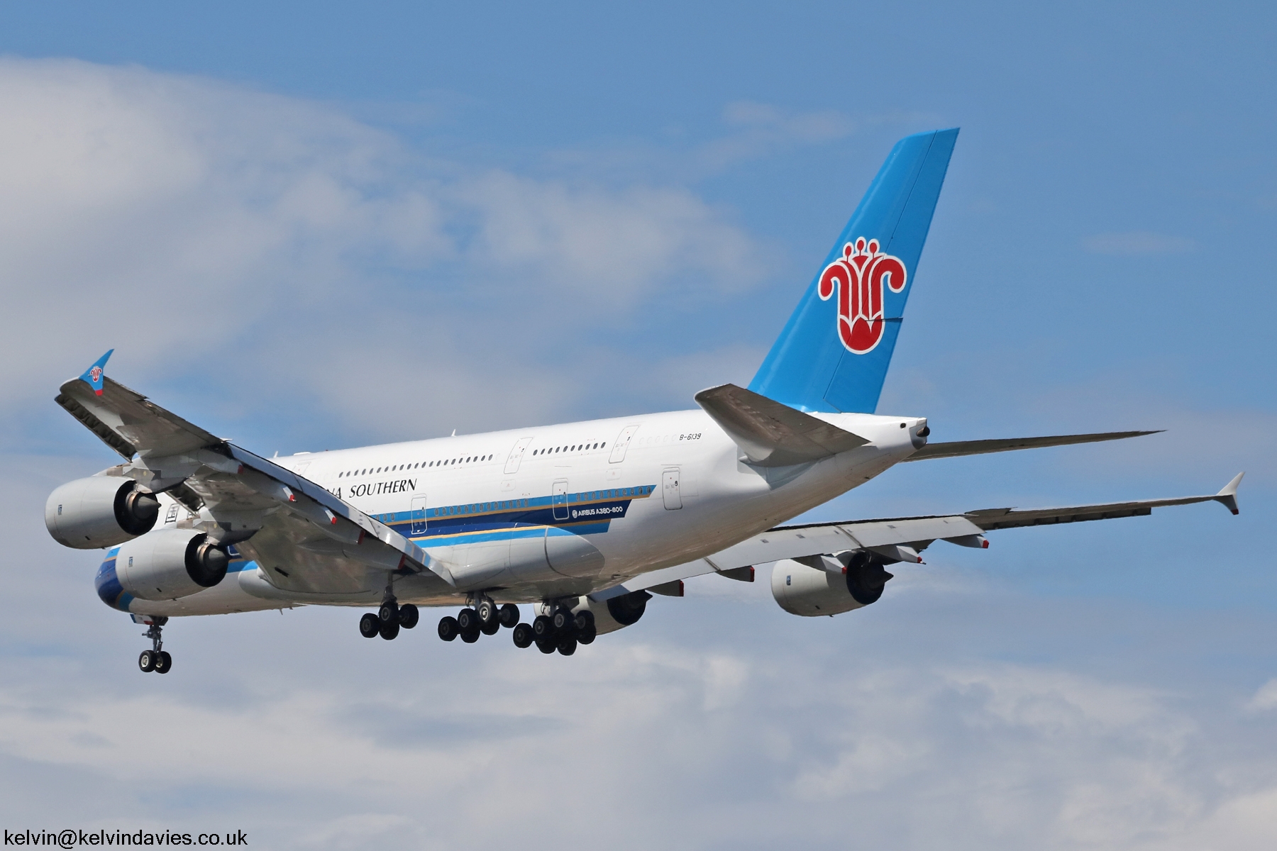 China Southern A380 B-6139