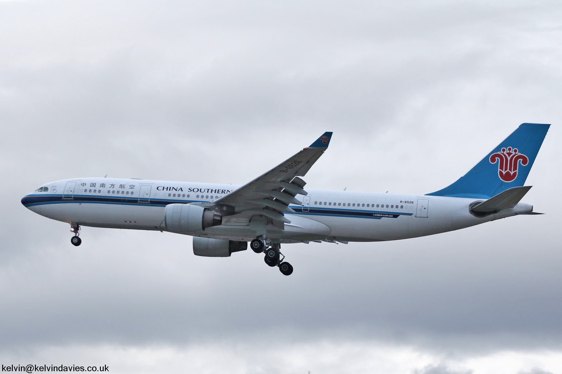 China Southern A330 B-6526