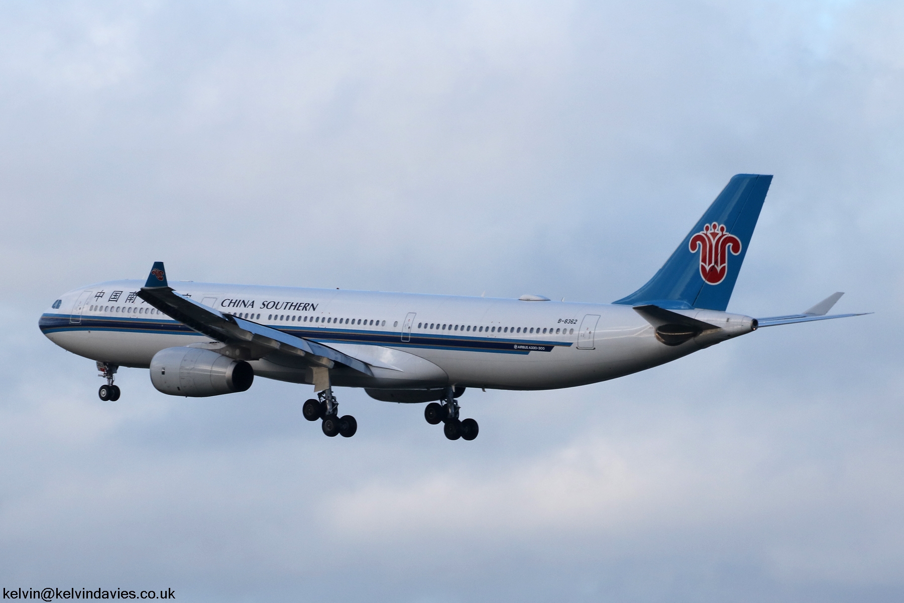China Southern A330 B-8362