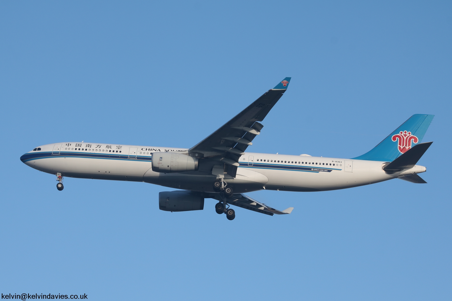 China Southern Airlines A330 B-8363