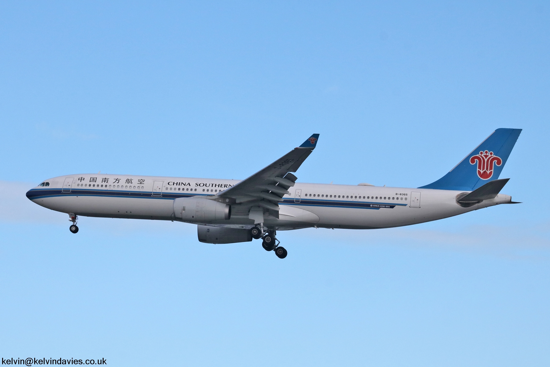 China Southern A330 B-8365