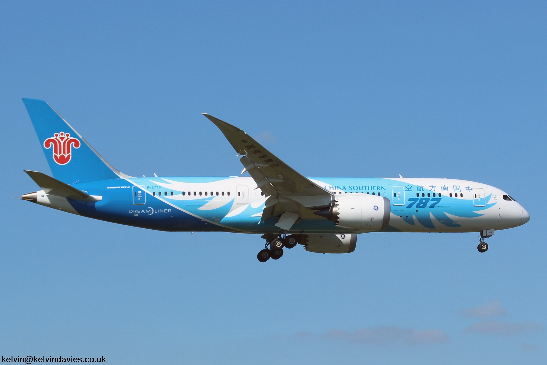 China Southern 787 B-2736