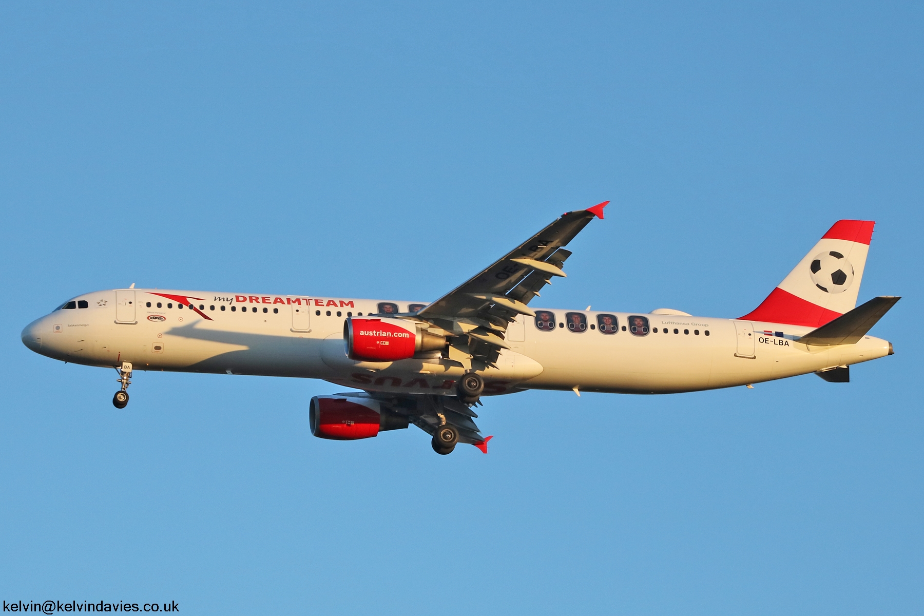 Austrian Airlines A321 OE-LBA