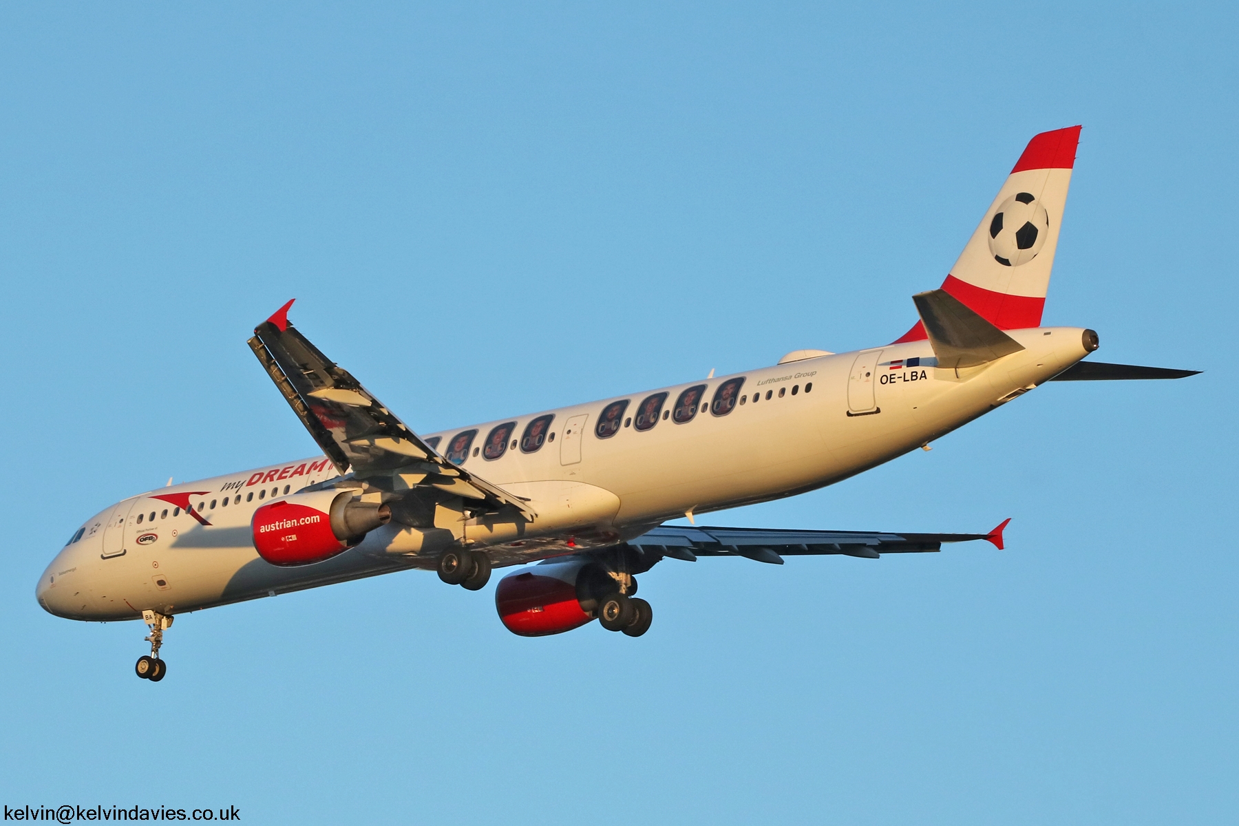 Austrian Airlines A321 OE-LBA