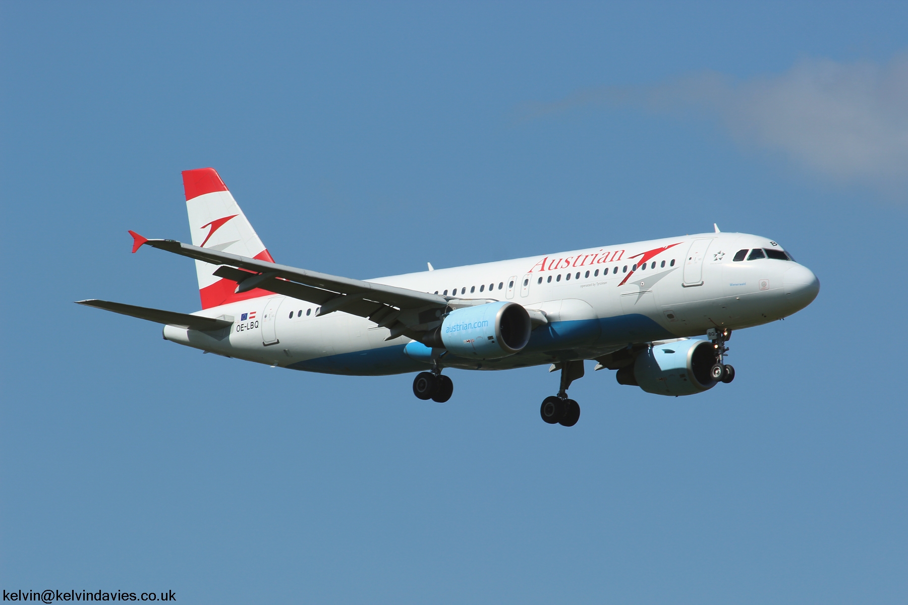 Austrian Airlines A320 OE-LBQ