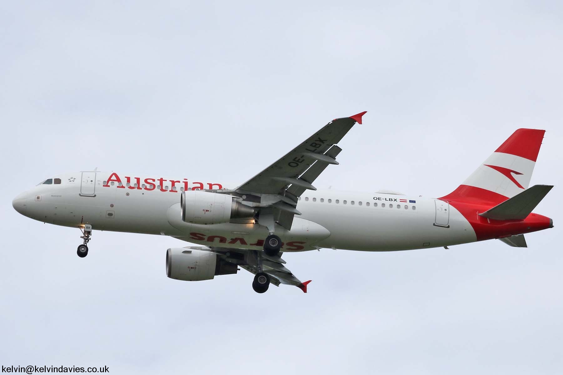 Austrian Airlines A320 OE-LBX