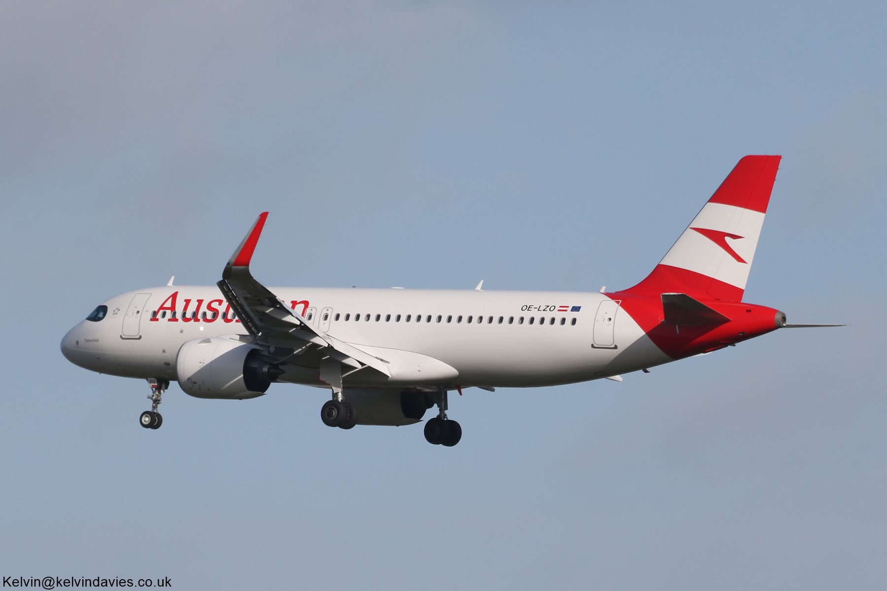 Austrian Airlines A320 OE-LZO