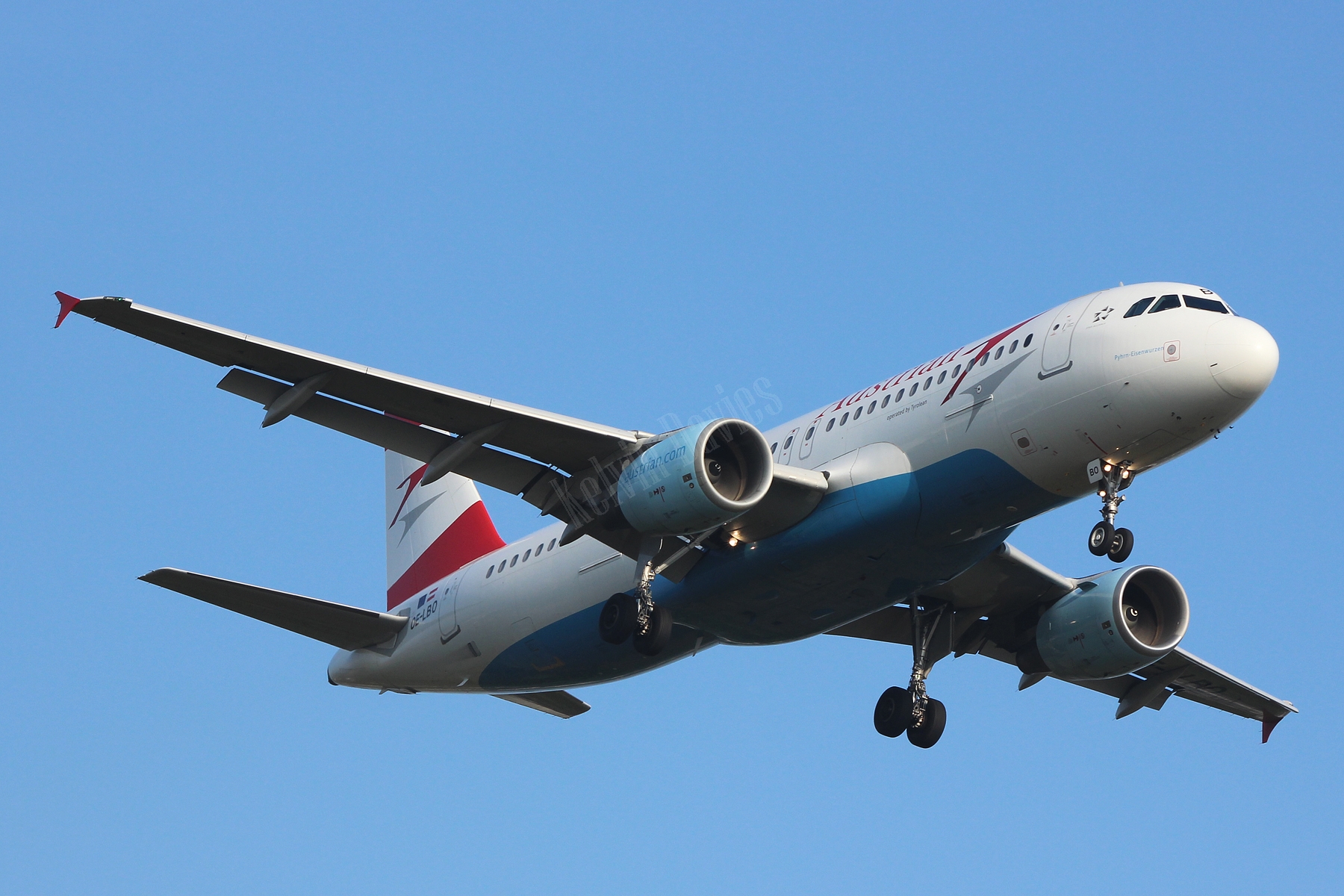 Austrian Airlines A320 OE-LBO