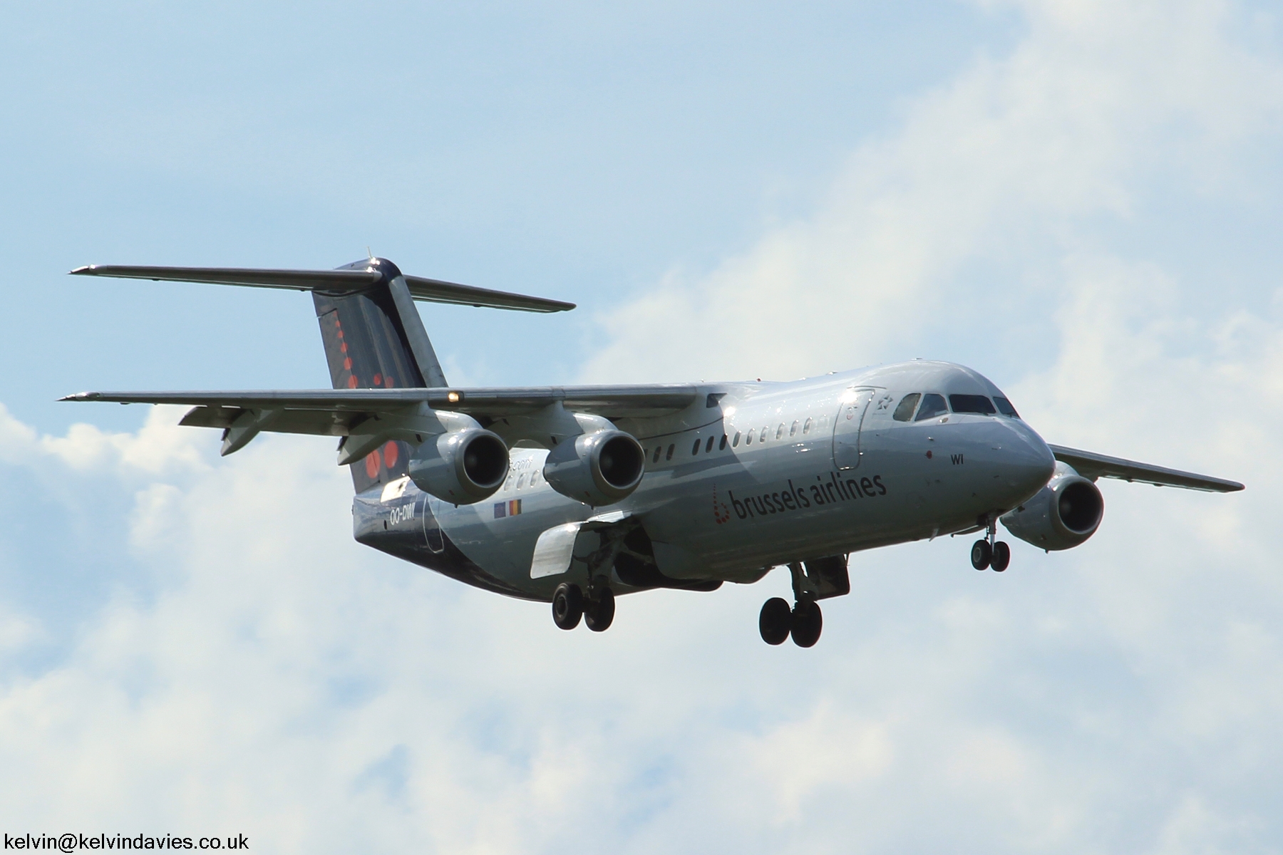 Brussels Airlines RJ100 OO-DWI